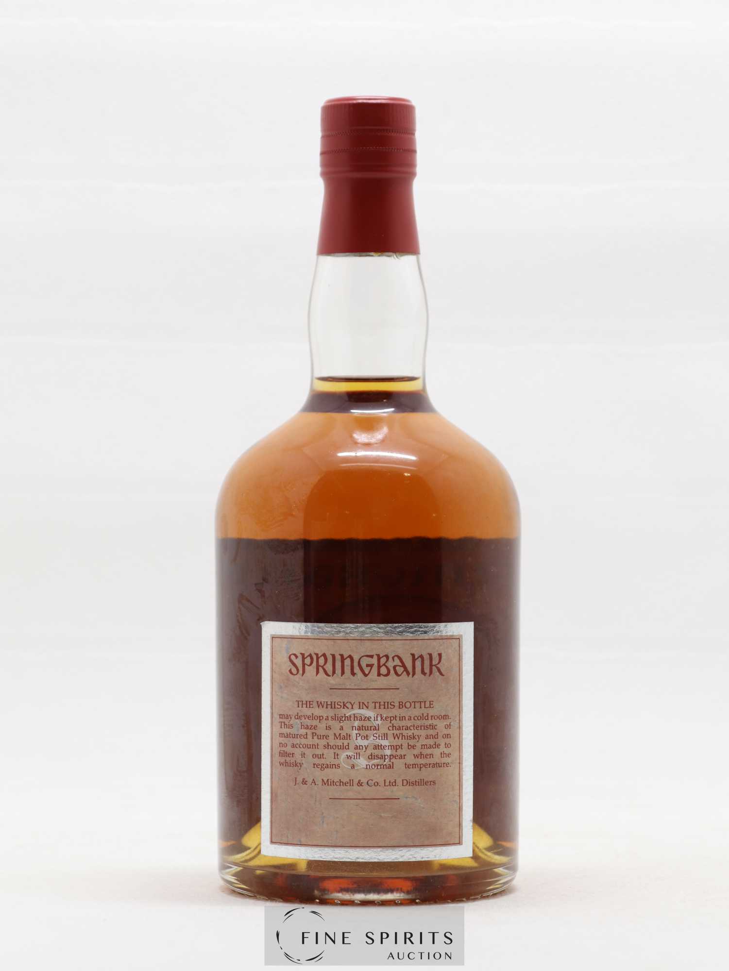 Springbank 25 years Of. Dumpy Red Wax - Posten von 1 Flasche - 2