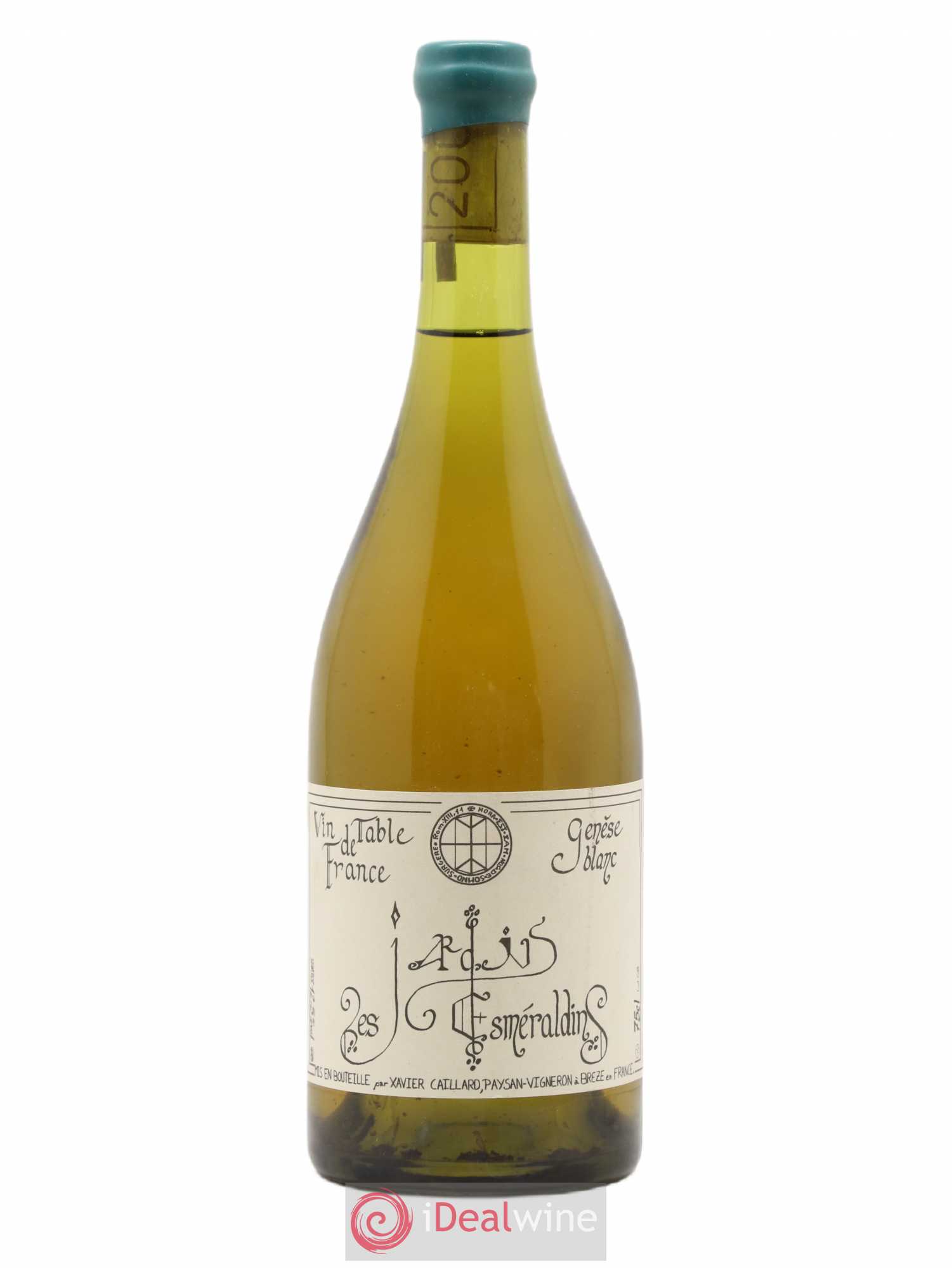 Vin de France Génèse Xavier Caillard - Les Jardins Esmeraldins 2001 - Lot de 1 bouteille - 0