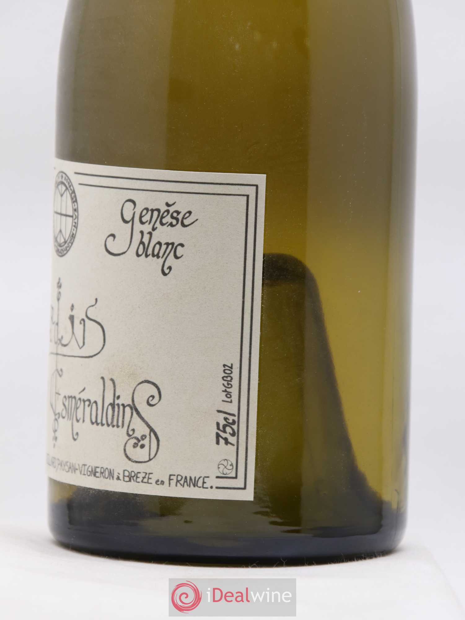 Vin de France Génèse Xavier Caillard - Les Jardins Esmeraldins 2002 - Lot de 1 bouteille - 2