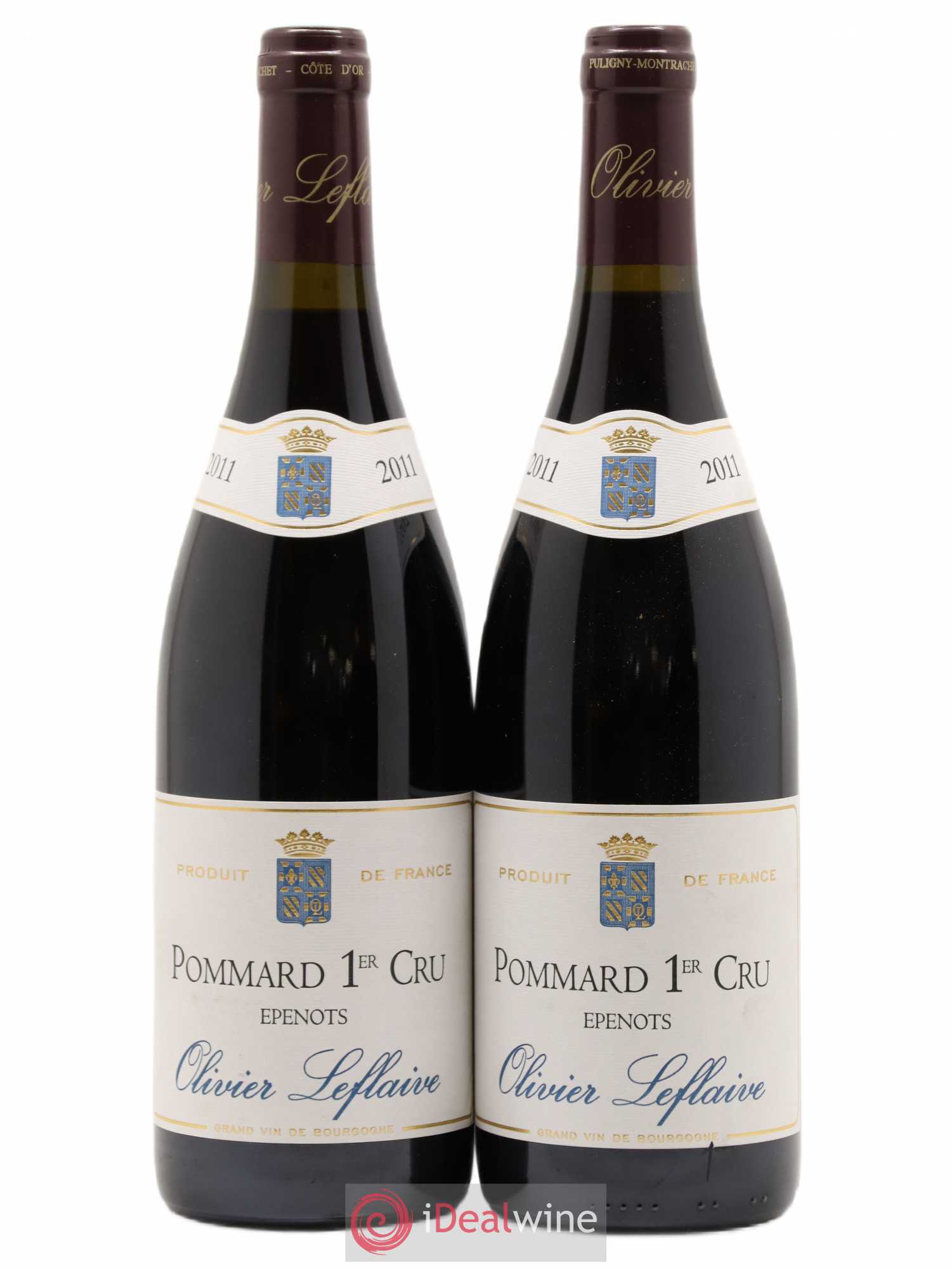 Pommard 1er Cru Epenots Olivier Leflaive 2011 - Posten von 2 Flaschen - 0