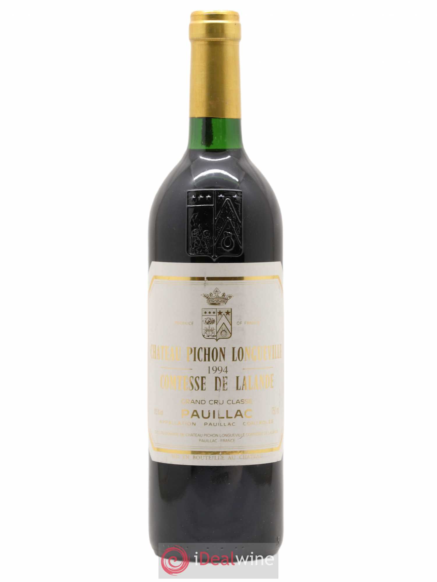 Château Pichon Longueville Comtesse de Lalande 2ème Grand Cru Classé 1994 - Lot de 1 bouteille - 0