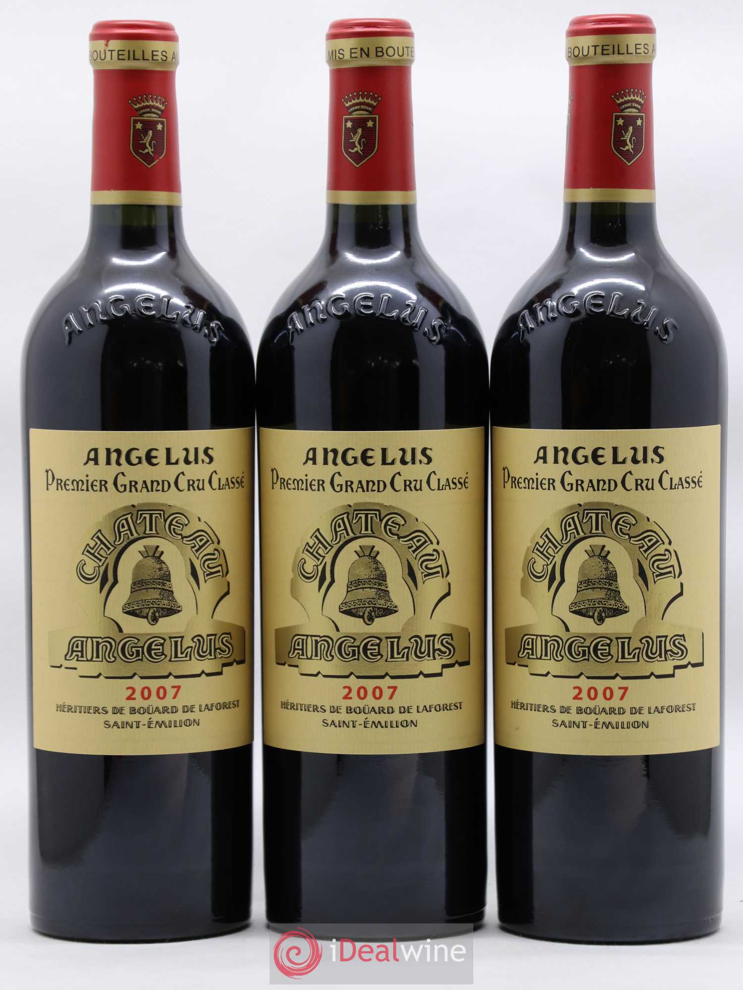 Château Angélus 1er Grand Cru Classé A 2007 - Lot de 6 bouteilles - 1