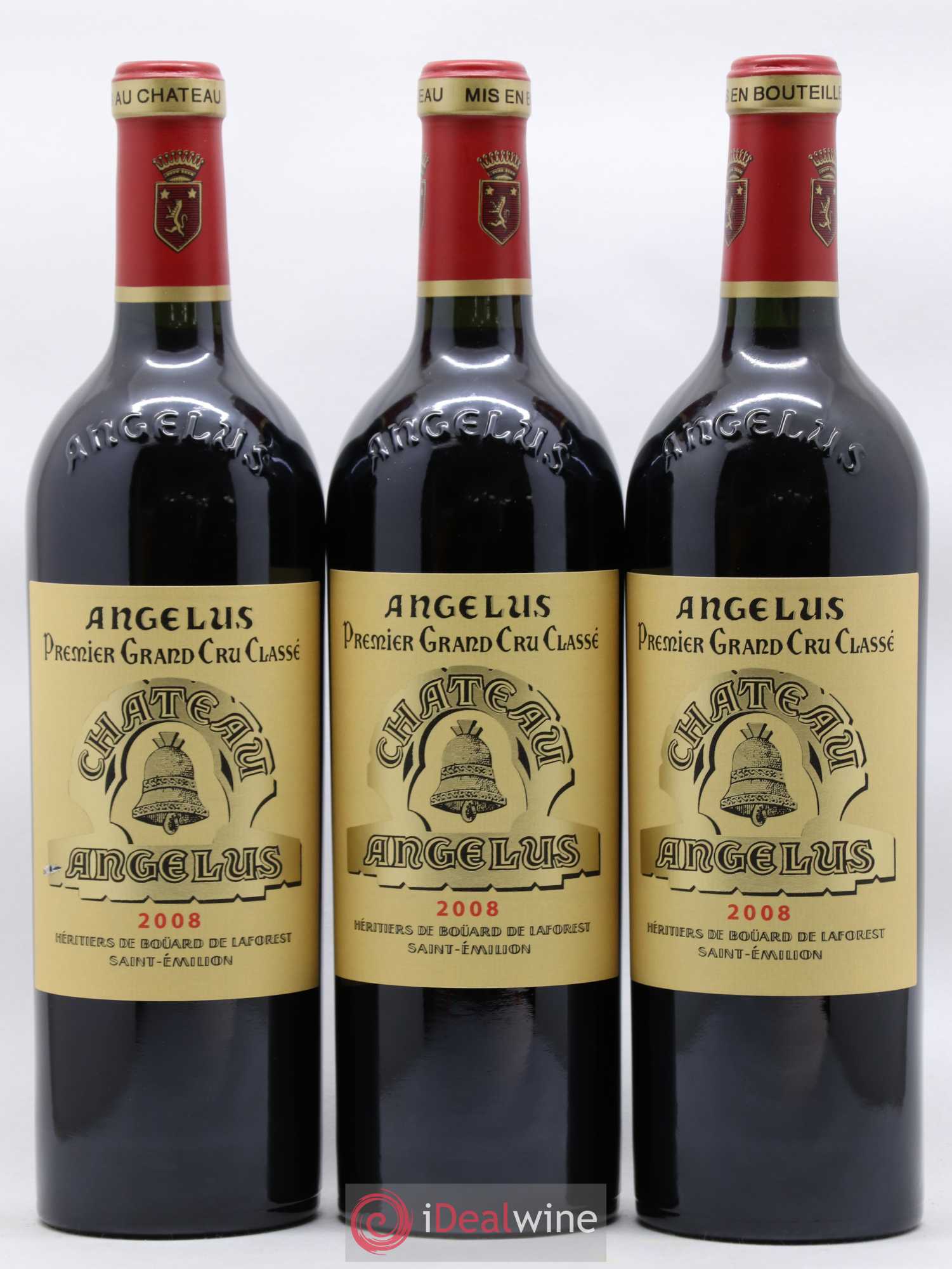 Château Angélus 1er Grand Cru Classé A 2008 - Lot de 6 bouteilles - 3