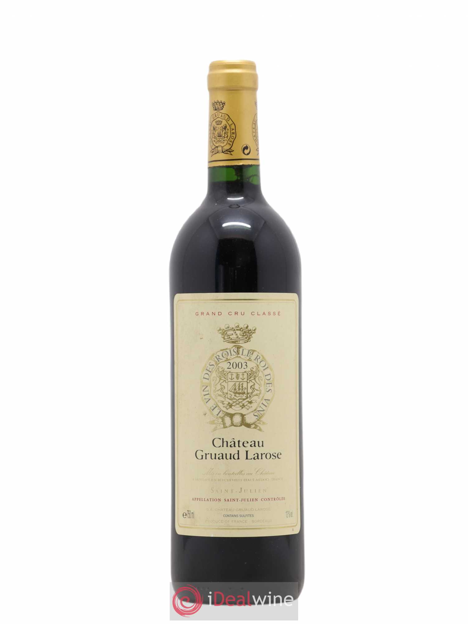 Château Gruaud Larose 2ème Grand Cru Classé 2003 - Lot de 1 bouteille - 0