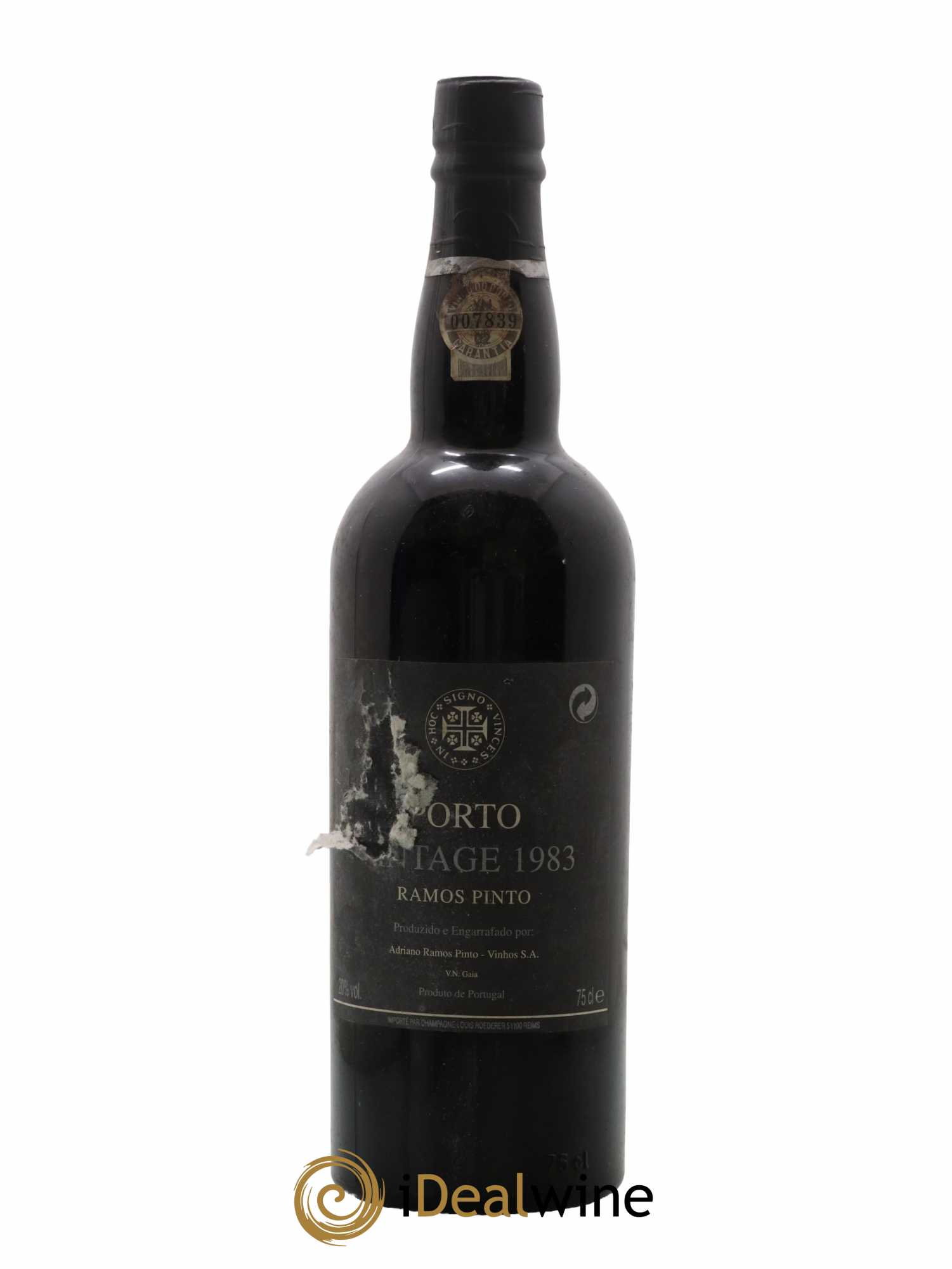 Porto Ramos Pinto 1983 - Lot de 1 bouteille - 0