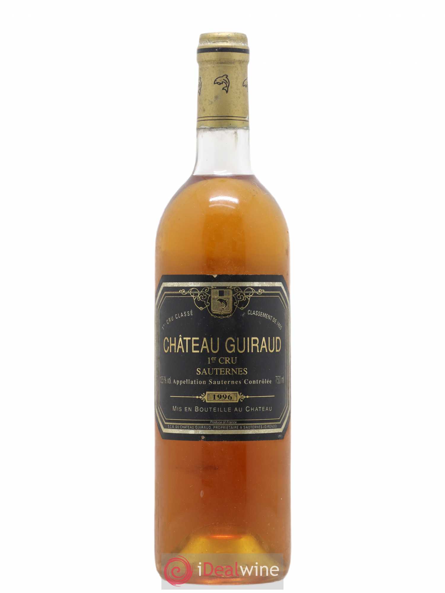 Château Guiraud 1er Grand Cru Classé 1996 - Lotto di 1 bottiglia - 0