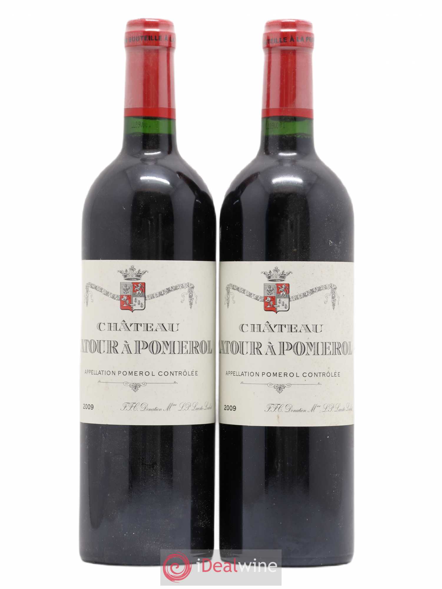 Château Latour à Pomerol 2009 - Lot de 2 bouteilles - 0