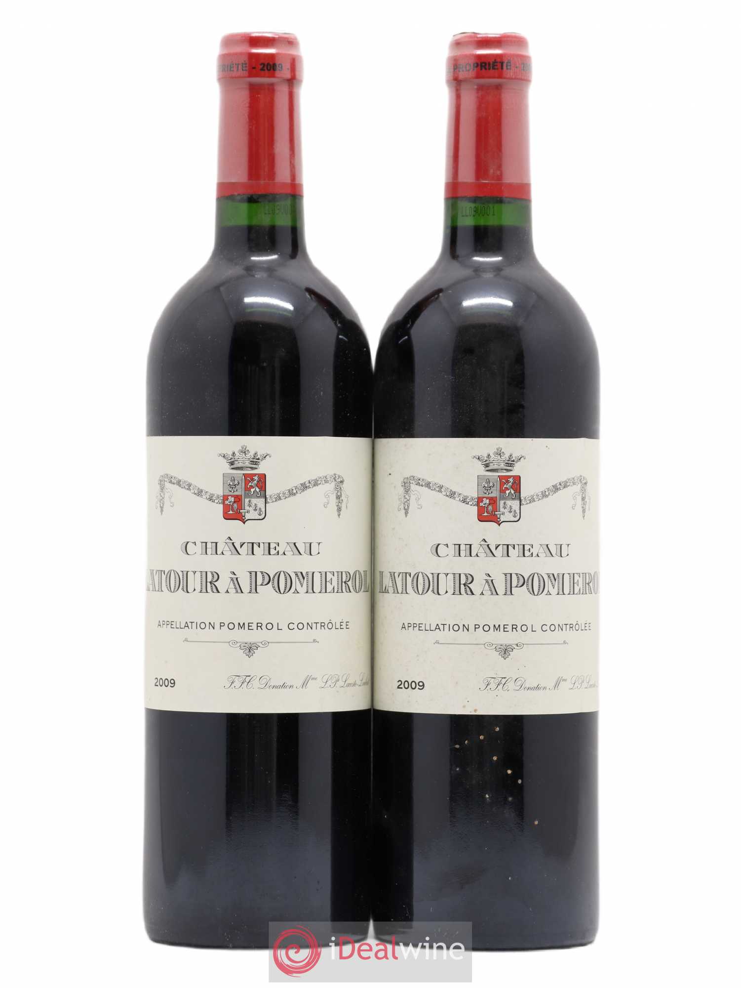 Château Latour à Pomerol 2009 - Lot de 2 bouteilles - 0
