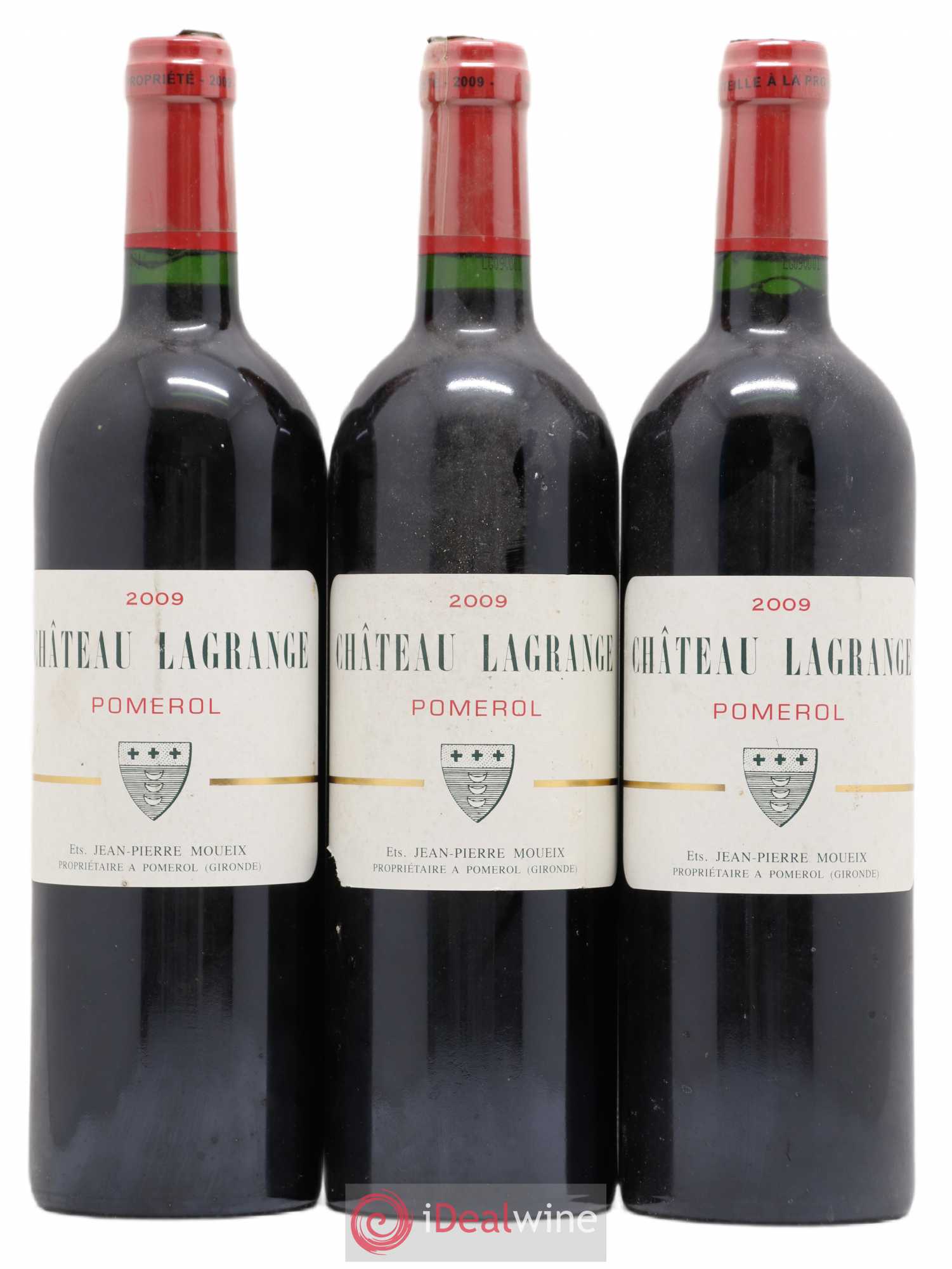 Château Lagrange à Pomerol 2009 - Lot de 3 bouteilles - 0