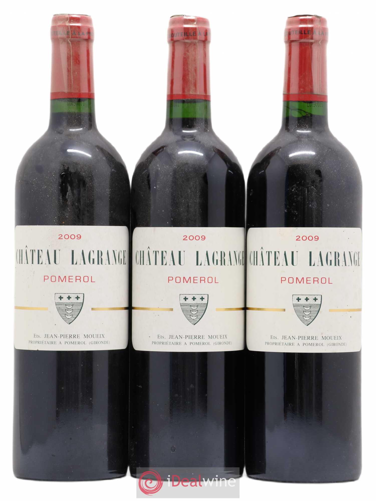 Château Lagrange à Pomerol 2009 - Lot de 3 bouteilles - 0