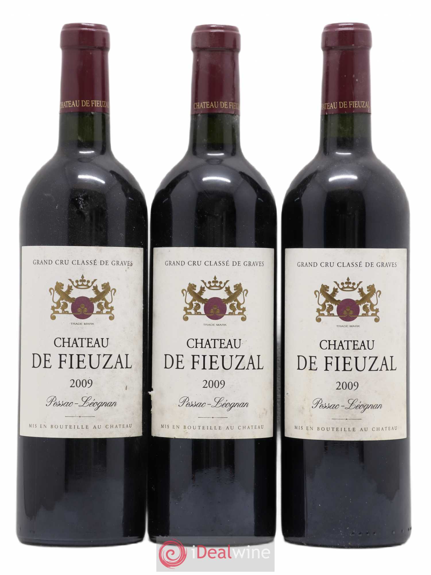 Château de Fieuzal Cru Classé de Graves 2009 - Lot de 3 bouteilles - 0