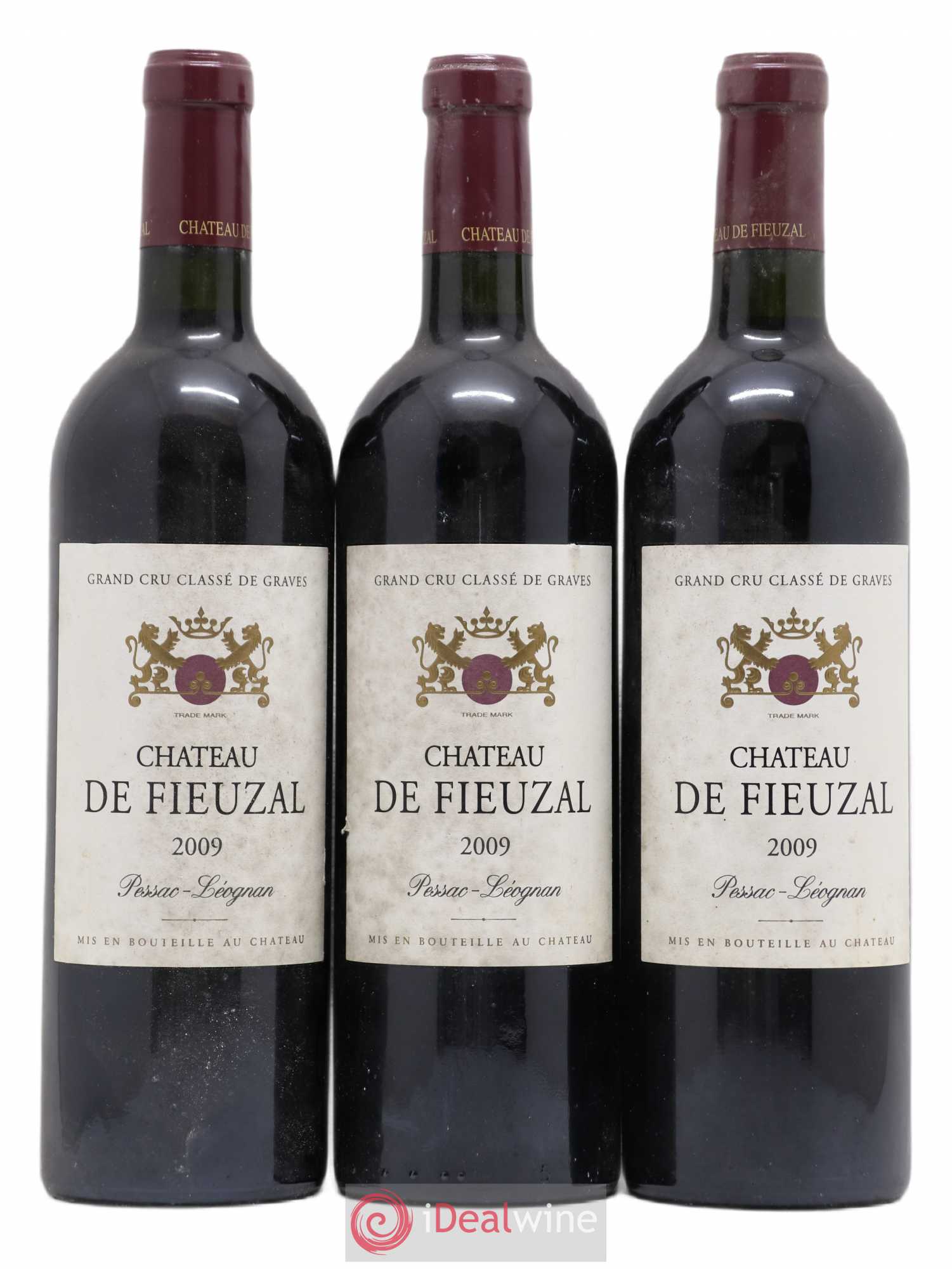 Château de Fieuzal Cru Classé de Graves 2009 - Lot de 3 bouteilles - 0