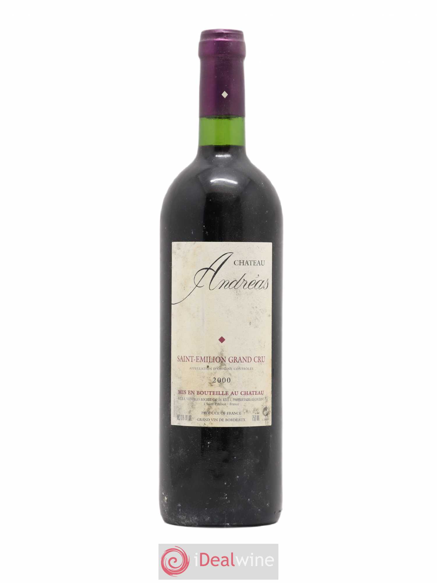 Château Andréas 2000 - Posten von 1 Flasche - 0