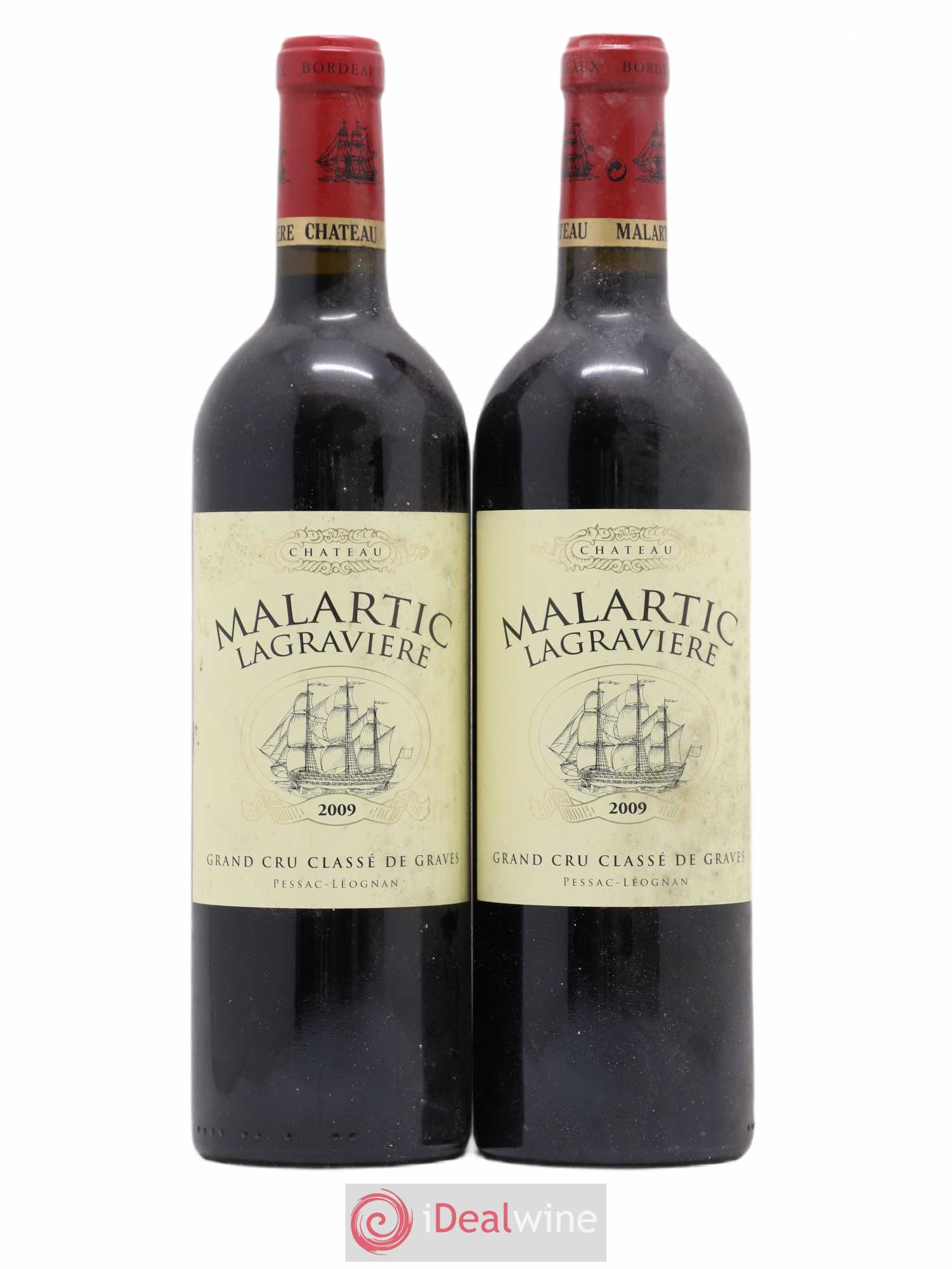 Château Malartic-Lagravière Cru Classé de Graves 2009 - Lot de 2 bouteilles - 0