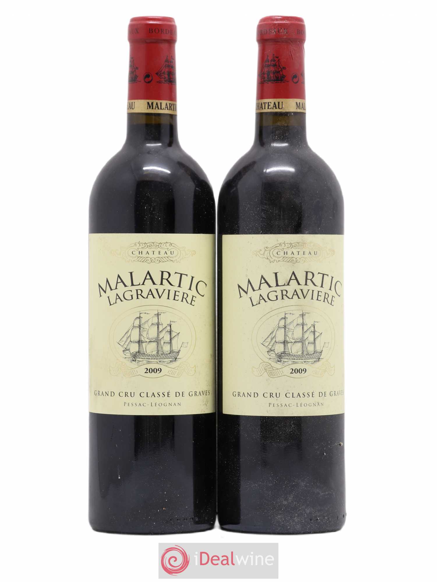 Château Malartic-Lagravière Cru Classé de Graves 2009 - Lot de 2 bouteilles - 0