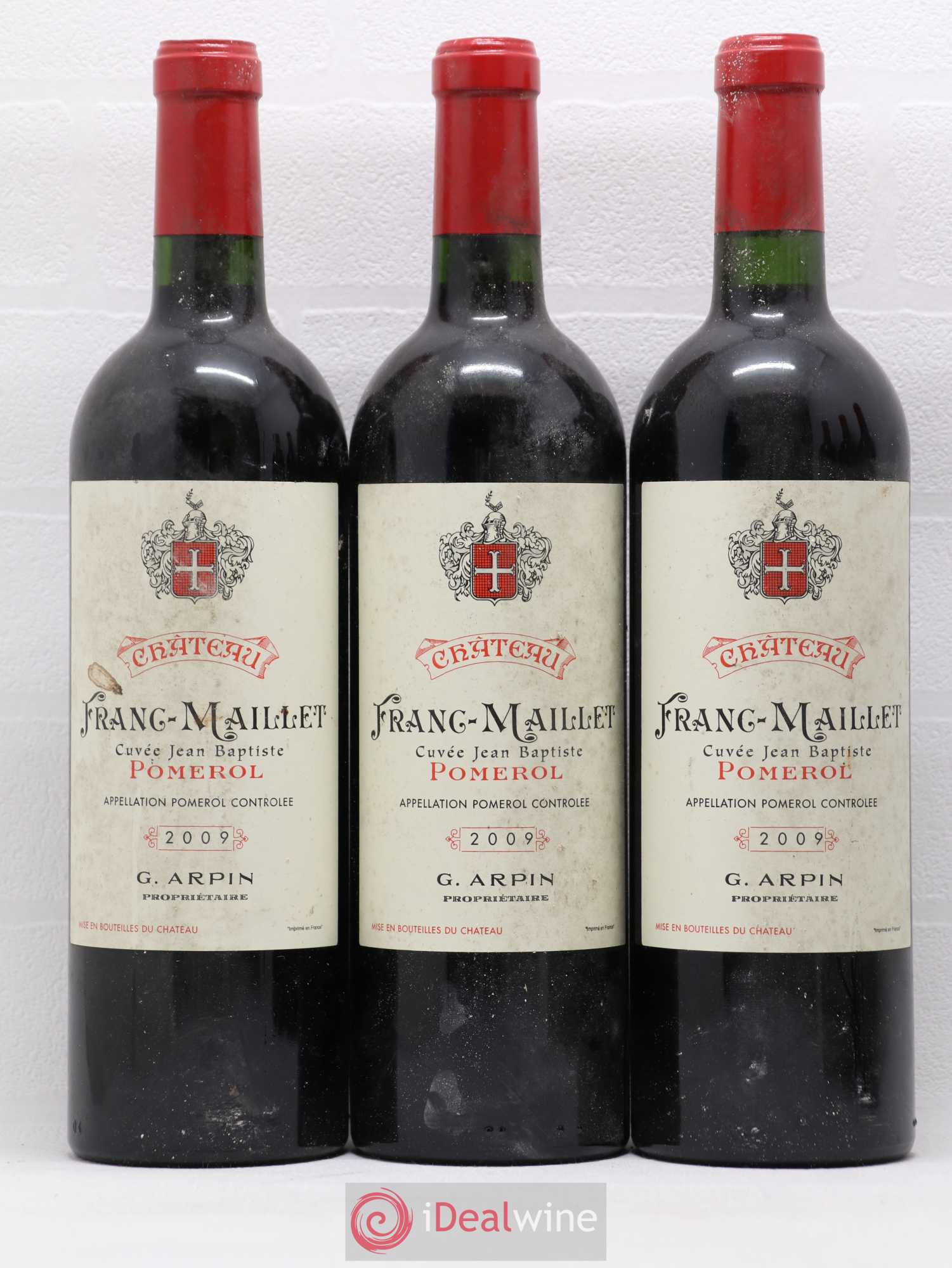 Pomerol Château Franc Maillet 2009 - Lot de 6 bouteilles - 1