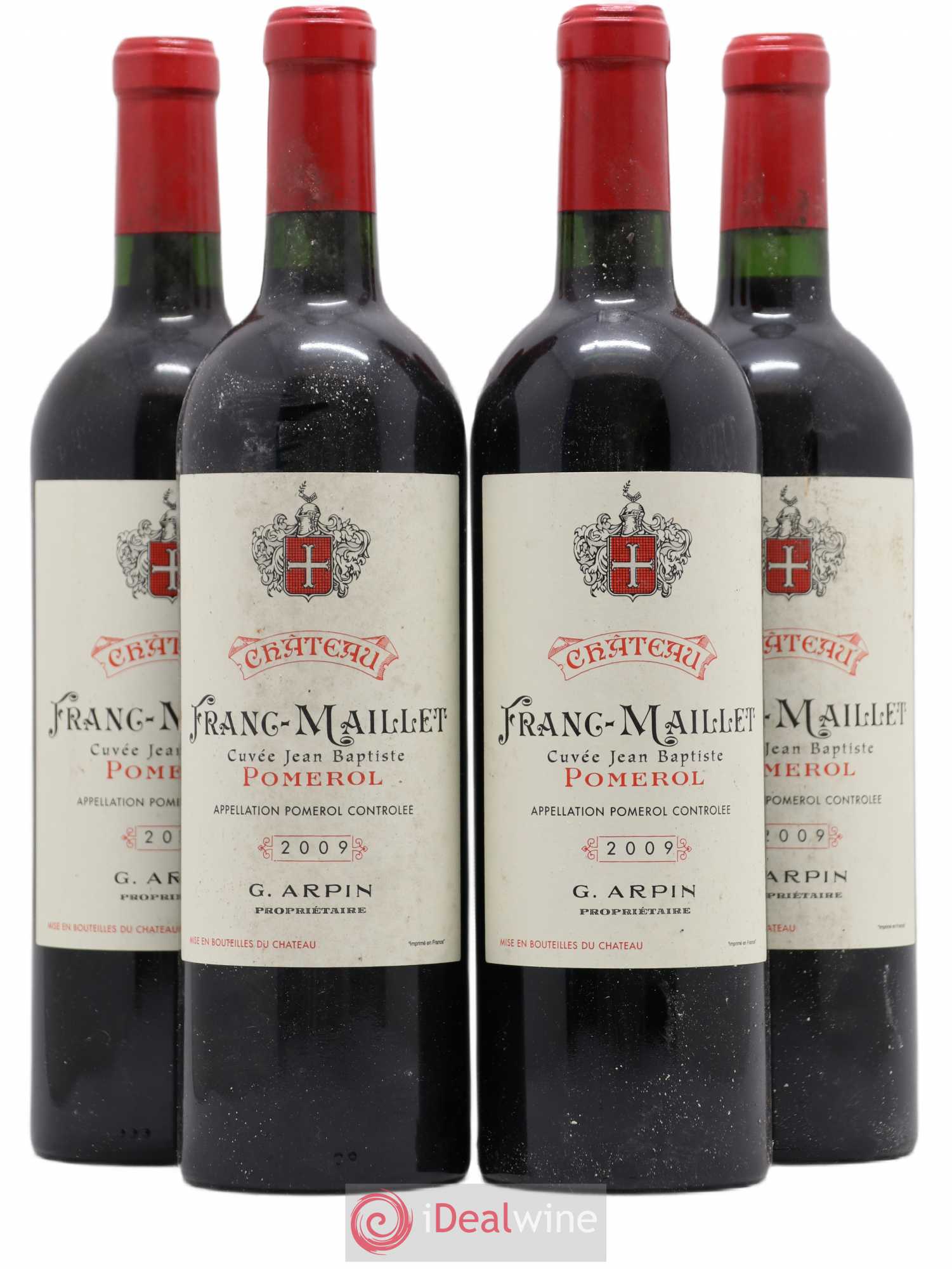 Pomerol Château Franc Maillet 2009 - Lot de 4 bouteilles - 0