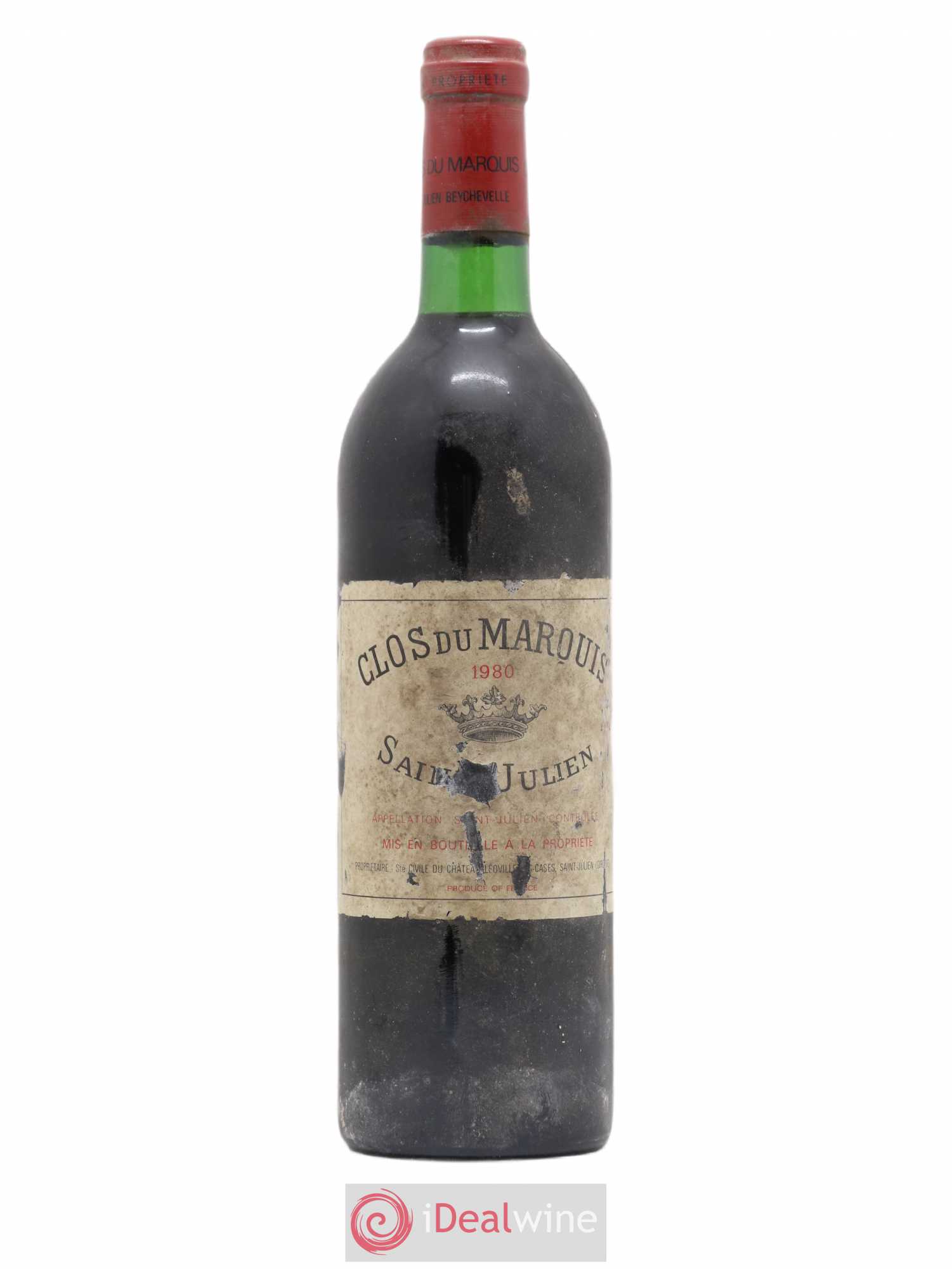 Clos du Marquis 1980 - Lot de 1 bouteille - 0