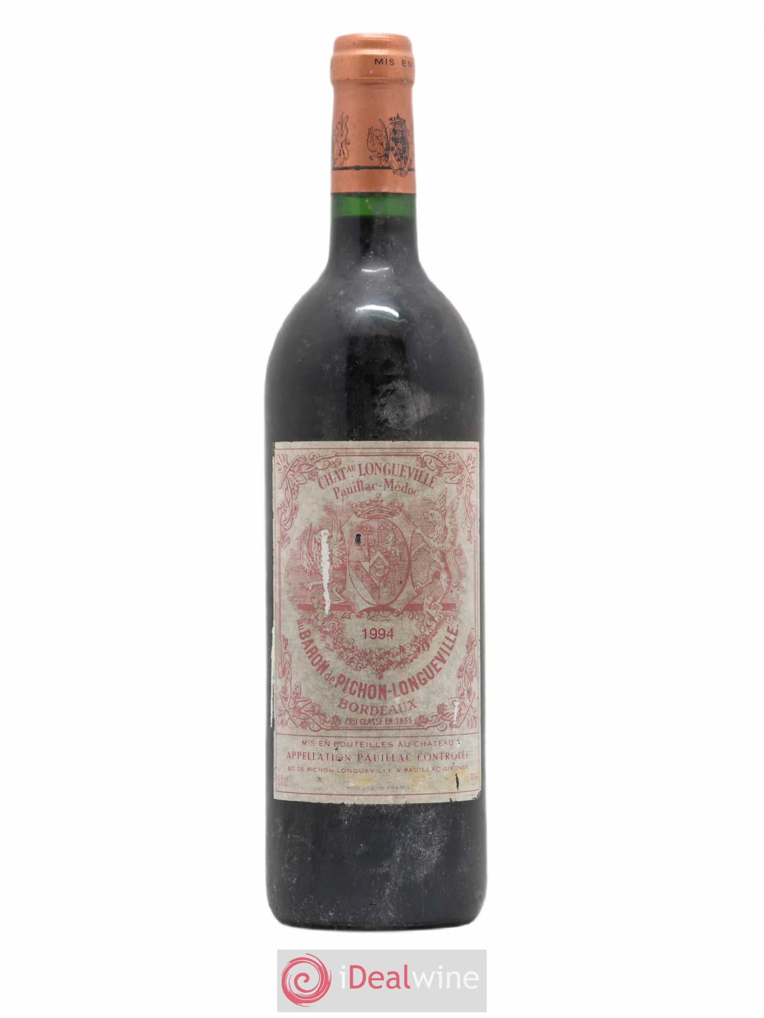 Pichon Longueville Baron 2ème Grand Cru Classé 1994 - Lot de 1 bouteille - 0