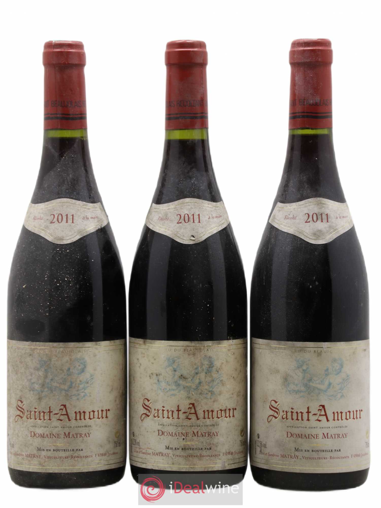 Saint-Amour Domaine Matray (sans prix de réserve) 2011 - Posten von 6 Flaschen - 2