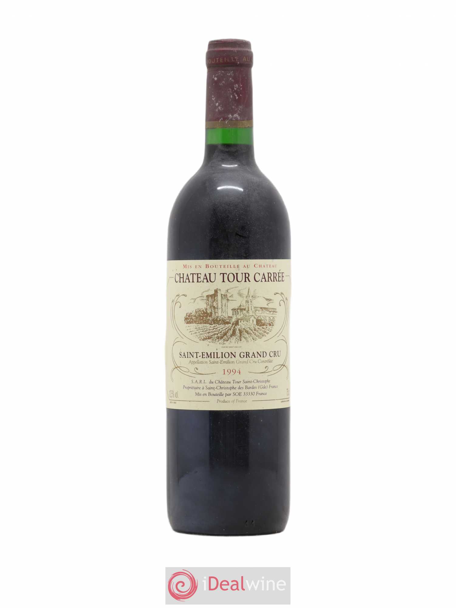 Saint-Émilion Grand Cru Château Tour Carrée 1994 - Posten von 1 Flasche - 0