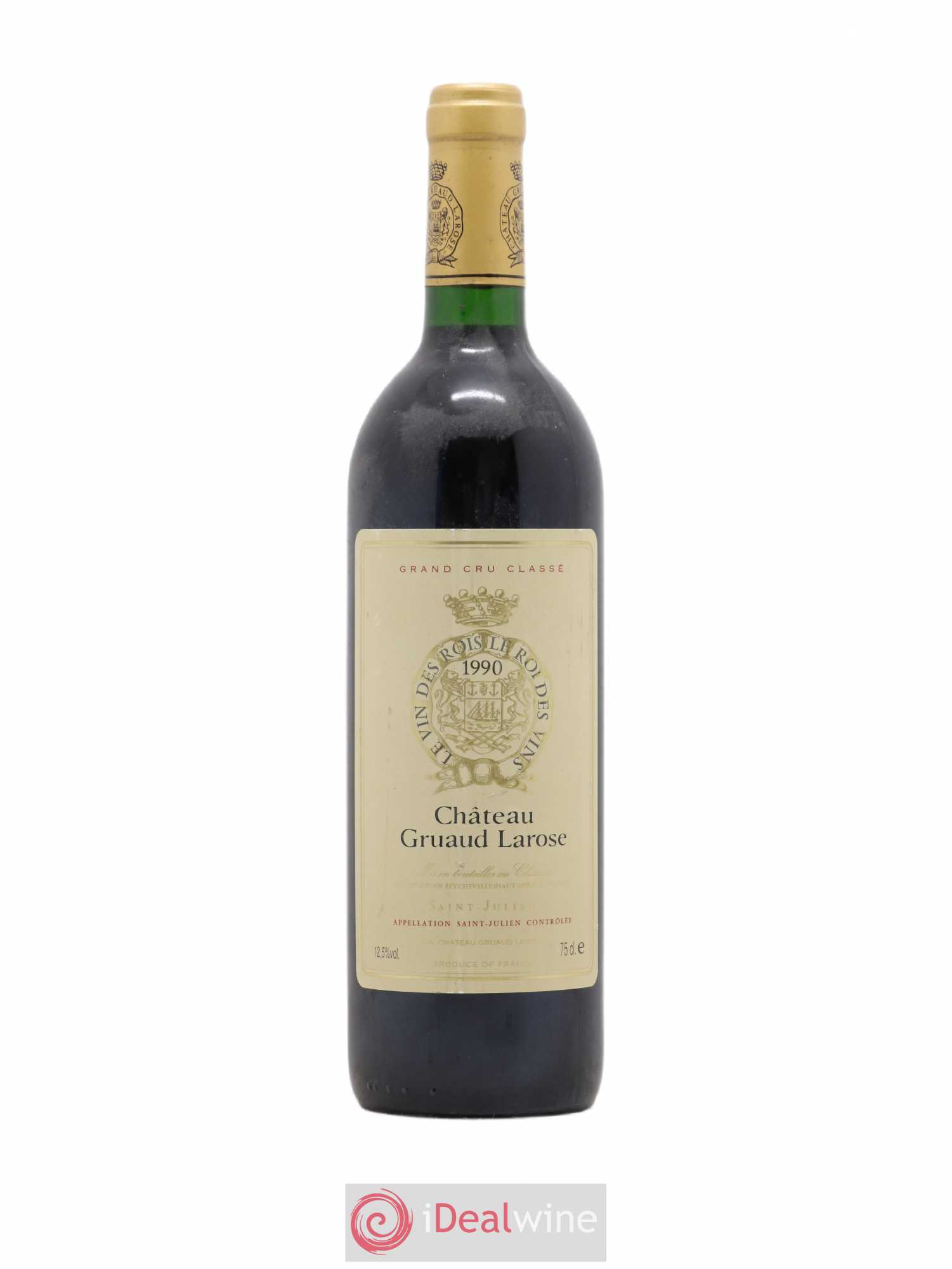Château Gruaud Larose 2ème Grand Cru Classé 1990 - Lot de 1 bouteille - 0