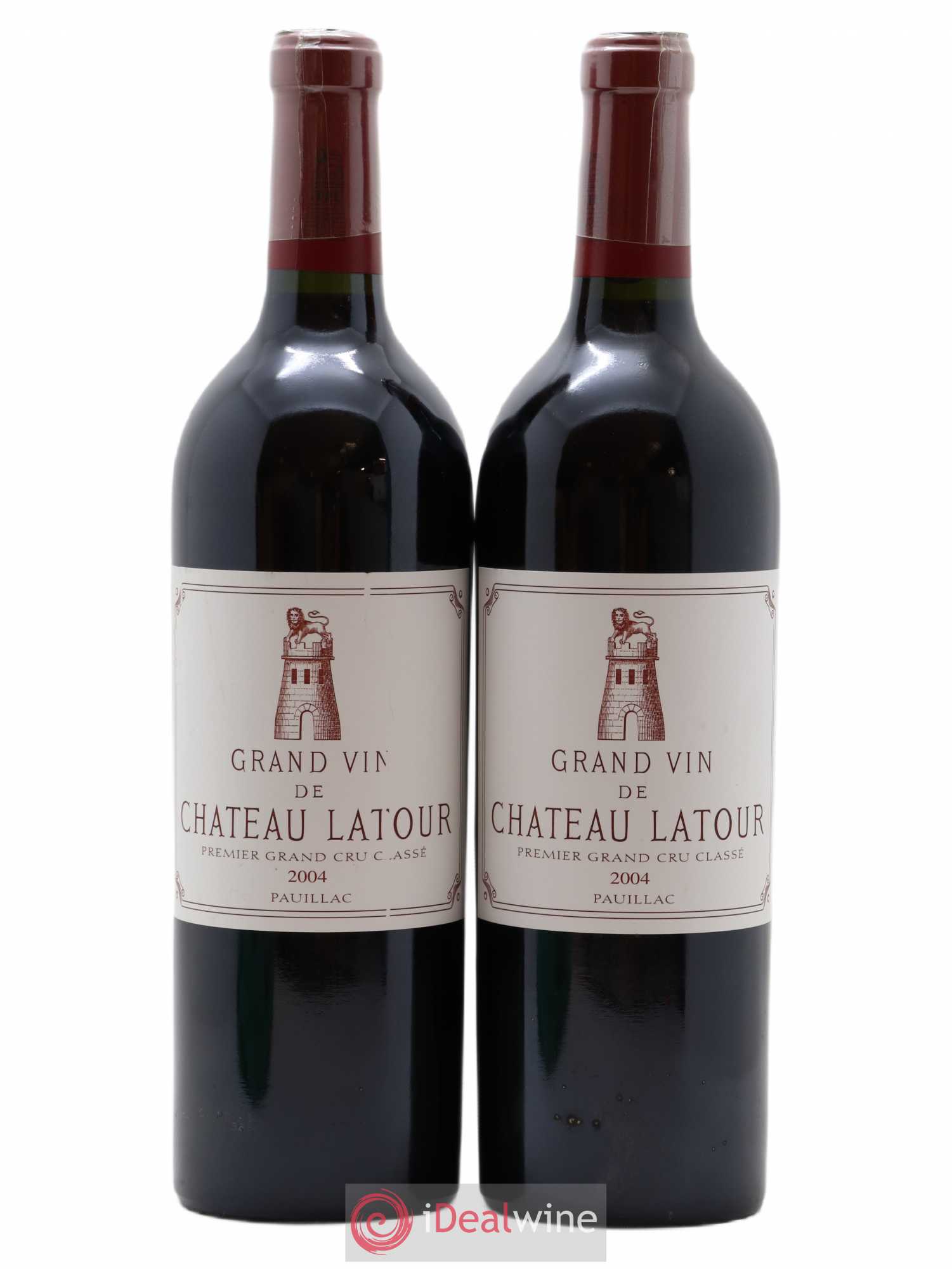 Château Latour 1er Grand Cru Classé 2004 - Lot de 2 bouteilles - 0
