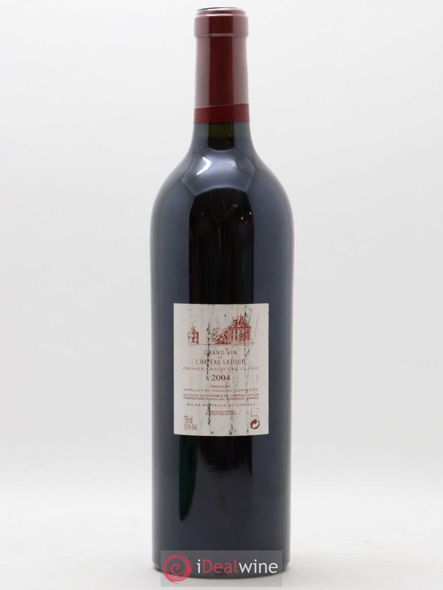Château Latour 1er Grand Cru Classé 2004 - Lot de 1 bouteille - 1