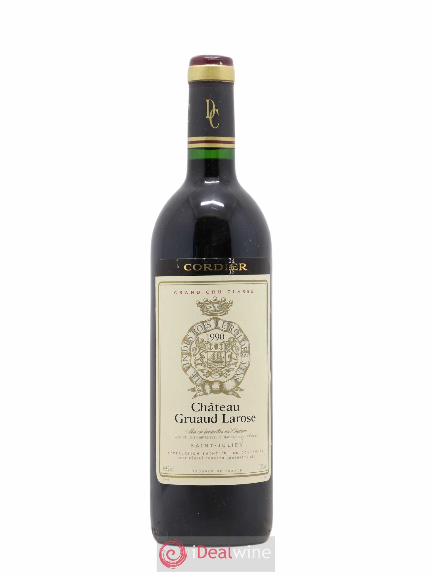 Château Gruaud Larose 2ème Grand Cru Classé 1990 - Lot de 1 bouteille - 0