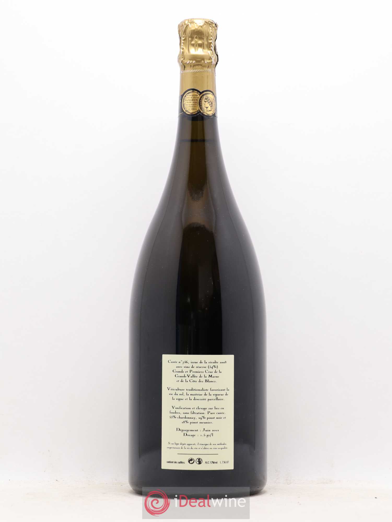 Cuvée 736 Jacquesson - Lot de 1 magnum - 1