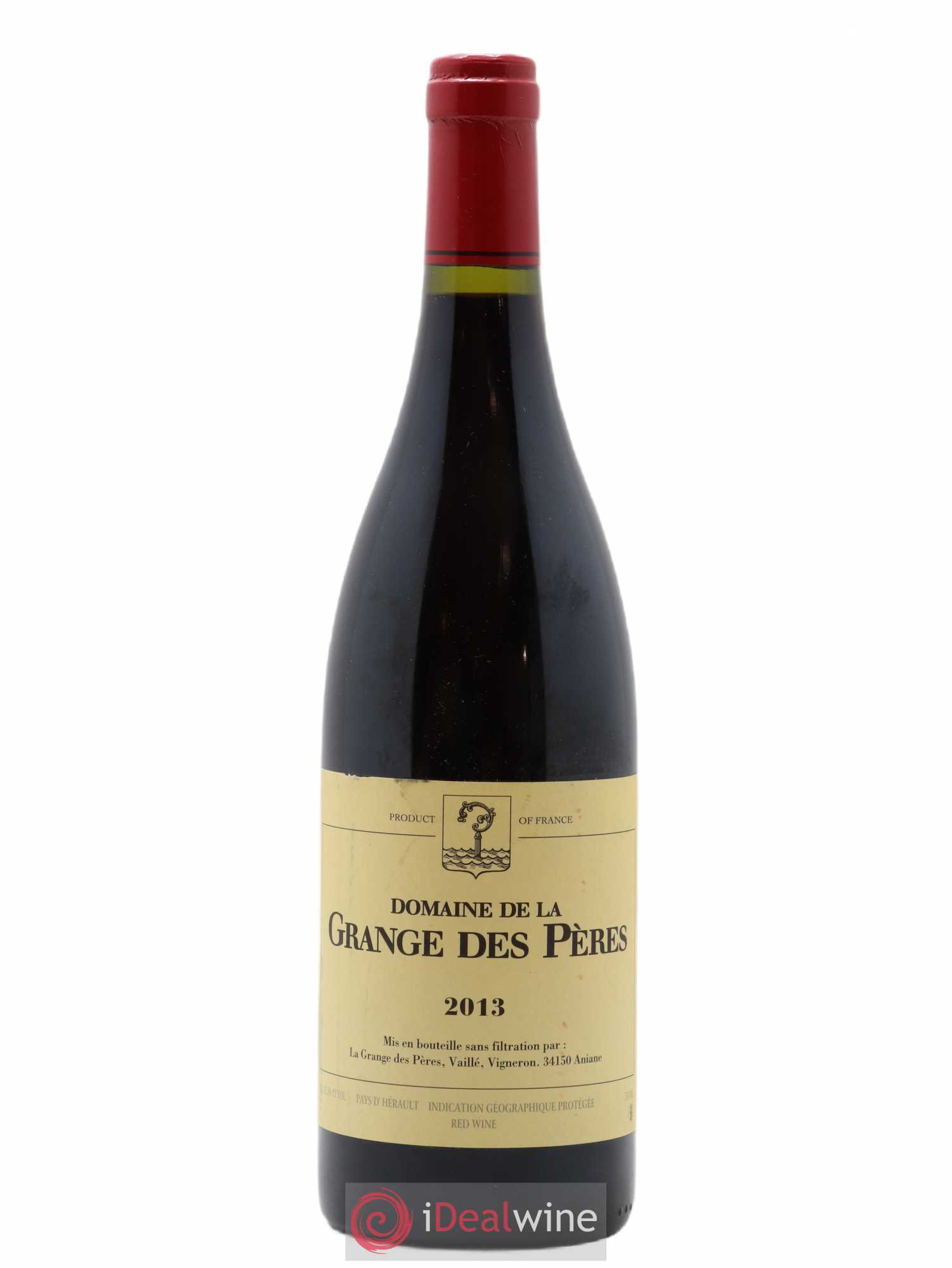 Pays d'Hérault Grange des Pères Laurent Vaillé 2013 - Lot de 1 bouteille - 0