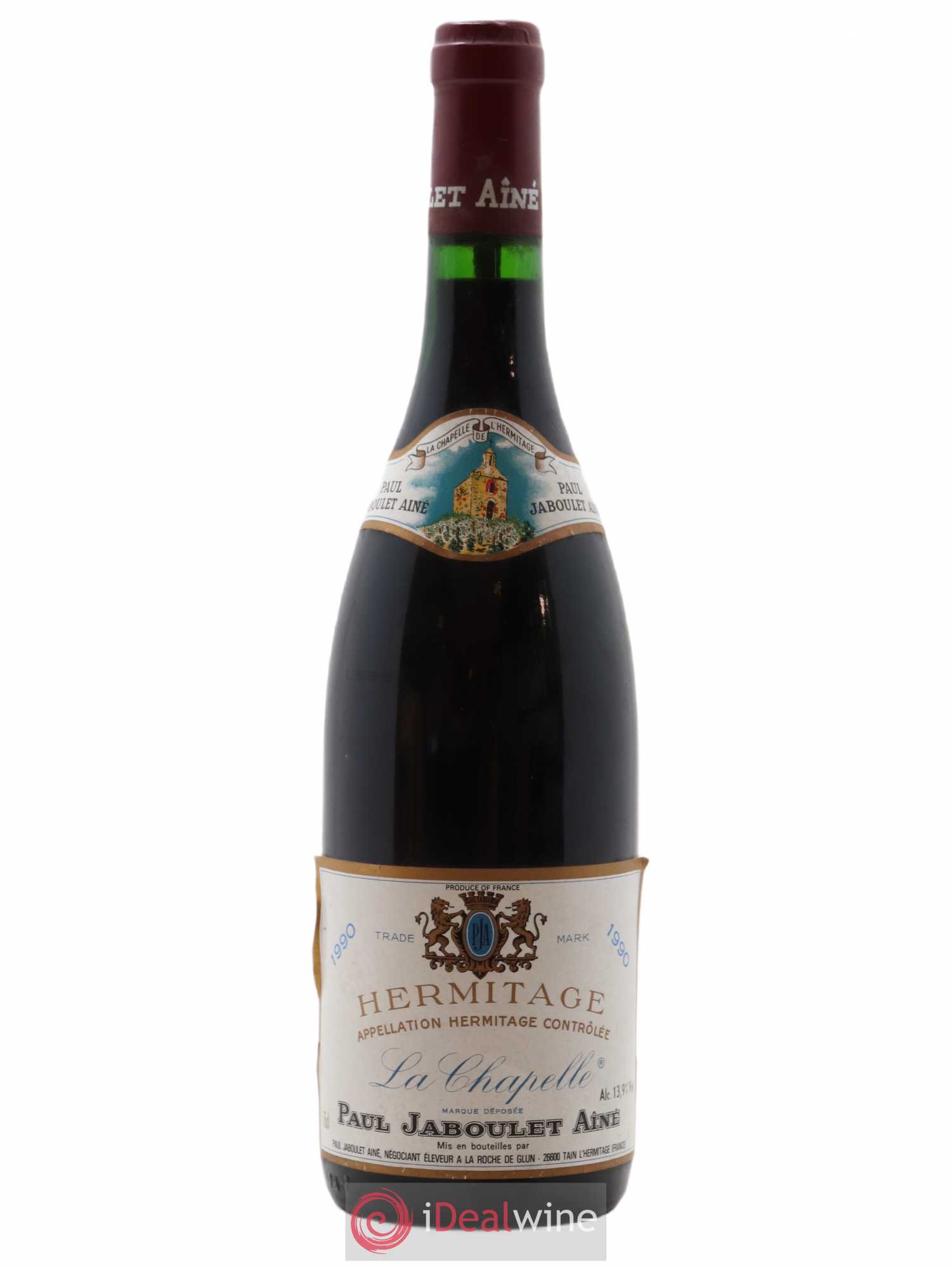 Hermitage La Chapelle Paul Jaboulet Ainé 1990 - Lot de 1 bouteille - 0