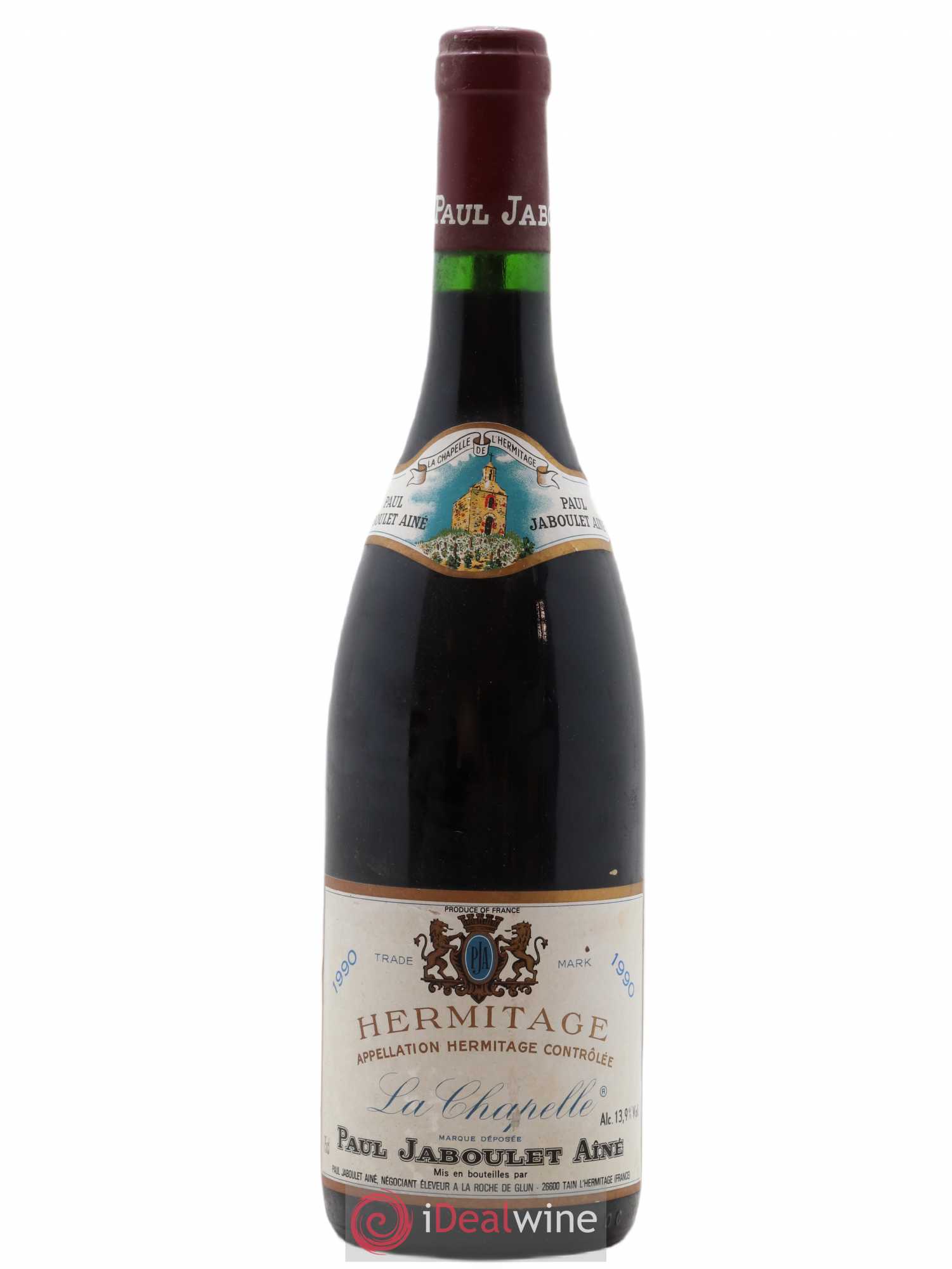 Hermitage La Chapelle Paul Jaboulet Ainé 1990 - Lot de 1 bouteille - 0