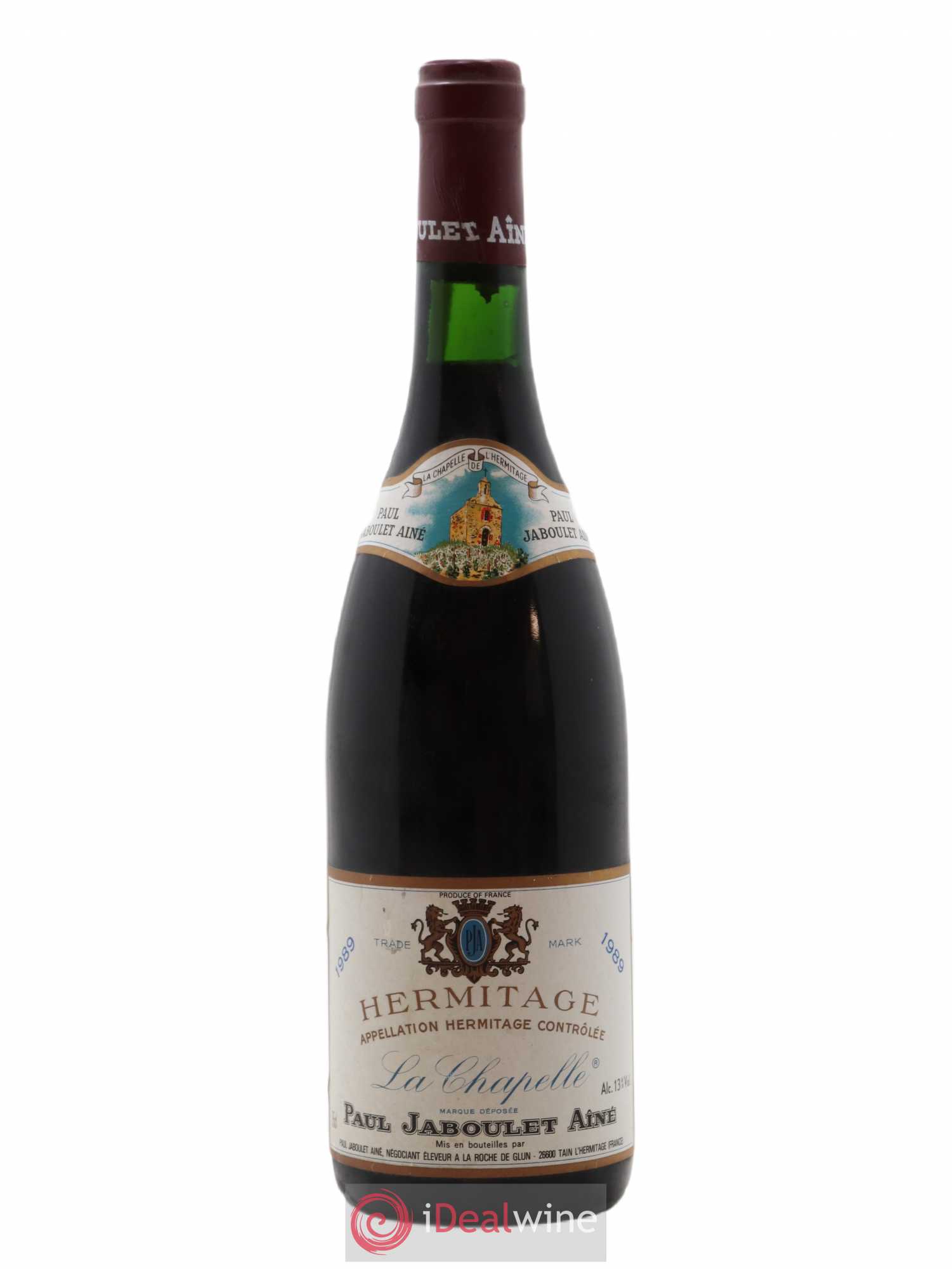 Hermitage La Chapelle Paul Jaboulet Ainé 1989 - Lot de 1 bouteille - 0