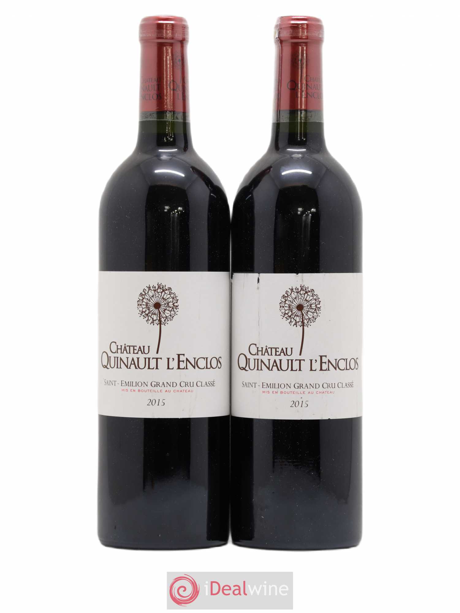 Château Quinault L'Enclos 2015 - Lot de 2 bouteilles - 0