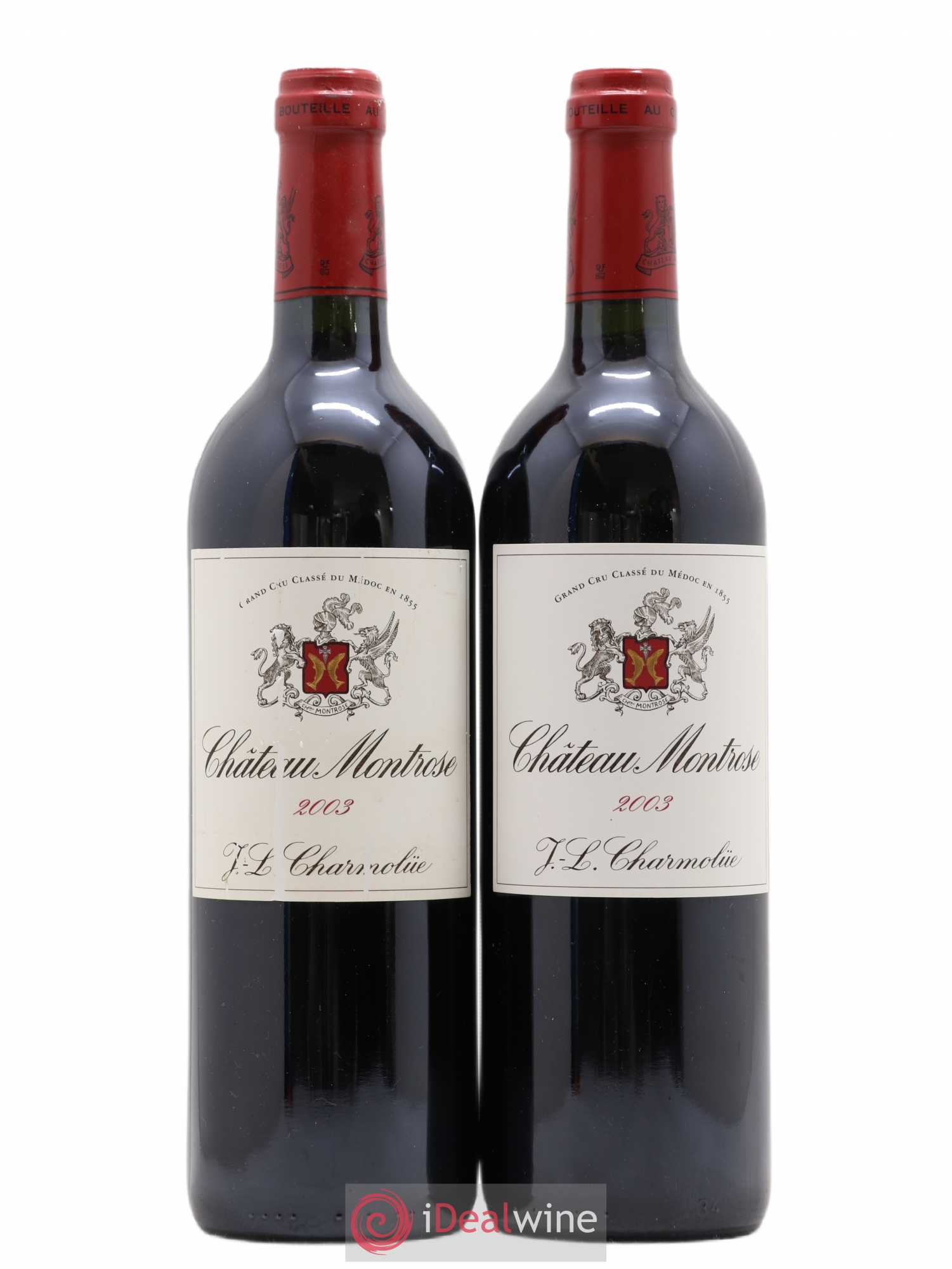 Château Montrose 2ème Grand Cru Classé 2003 - Lot de 2 bouteilles - 0