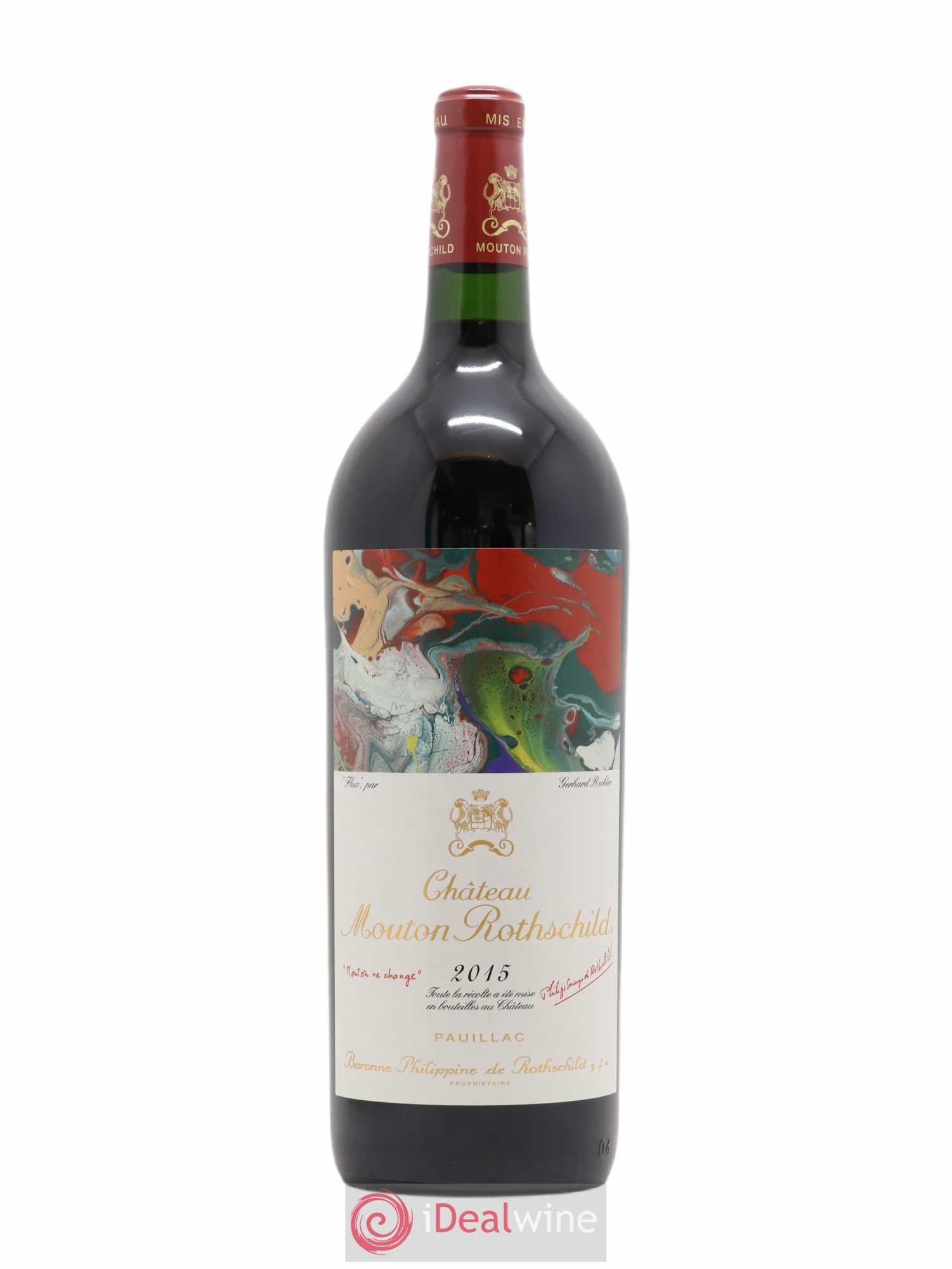 Château Mouton Rothschild 1er Grand Cru Classé 2015 - Lot de 1 magnum - 0