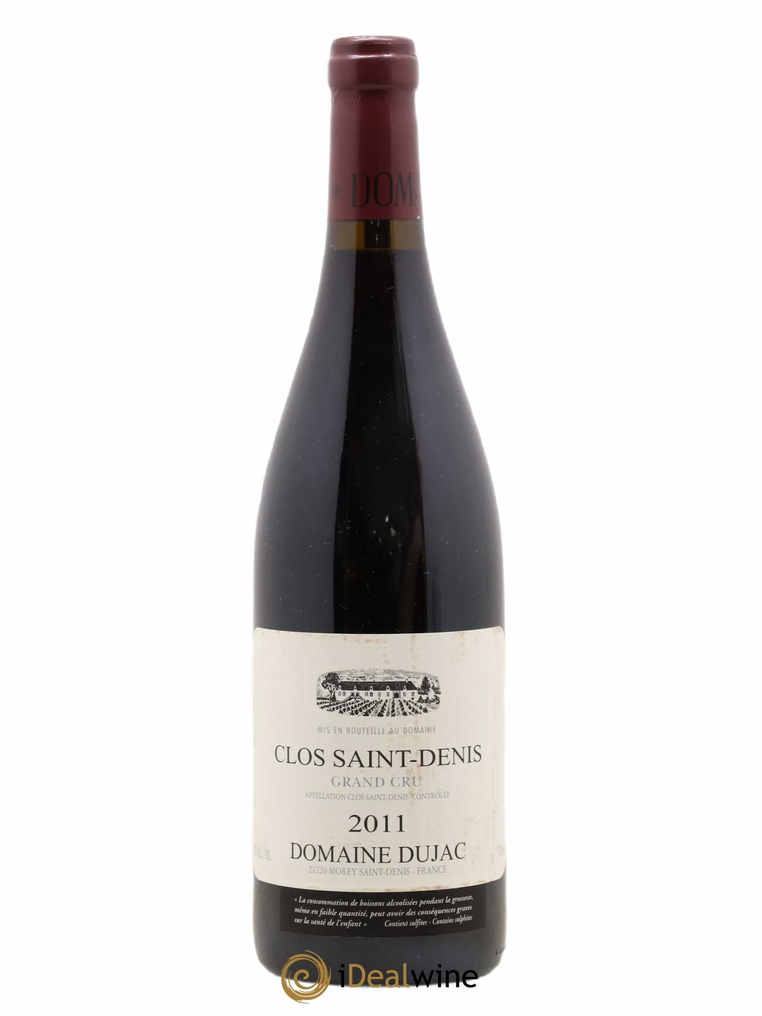 Clos Saint-Denis Grand Cru Dujac (Domaine) 2011 - Lot de 1 bouteille - 0