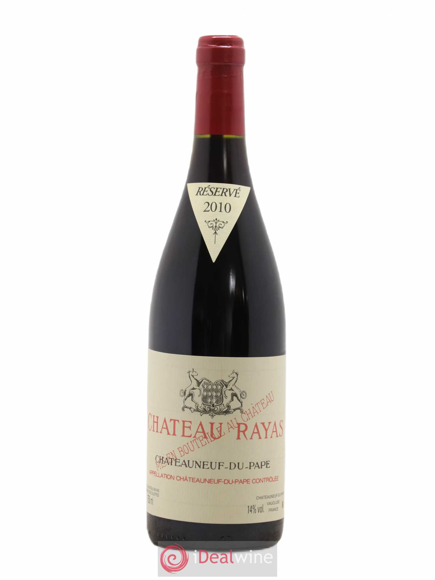 Châteauneuf-du-Pape Château Rayas Emmanuel Reynaud 2010 - Lot de 1 bouteille - 0