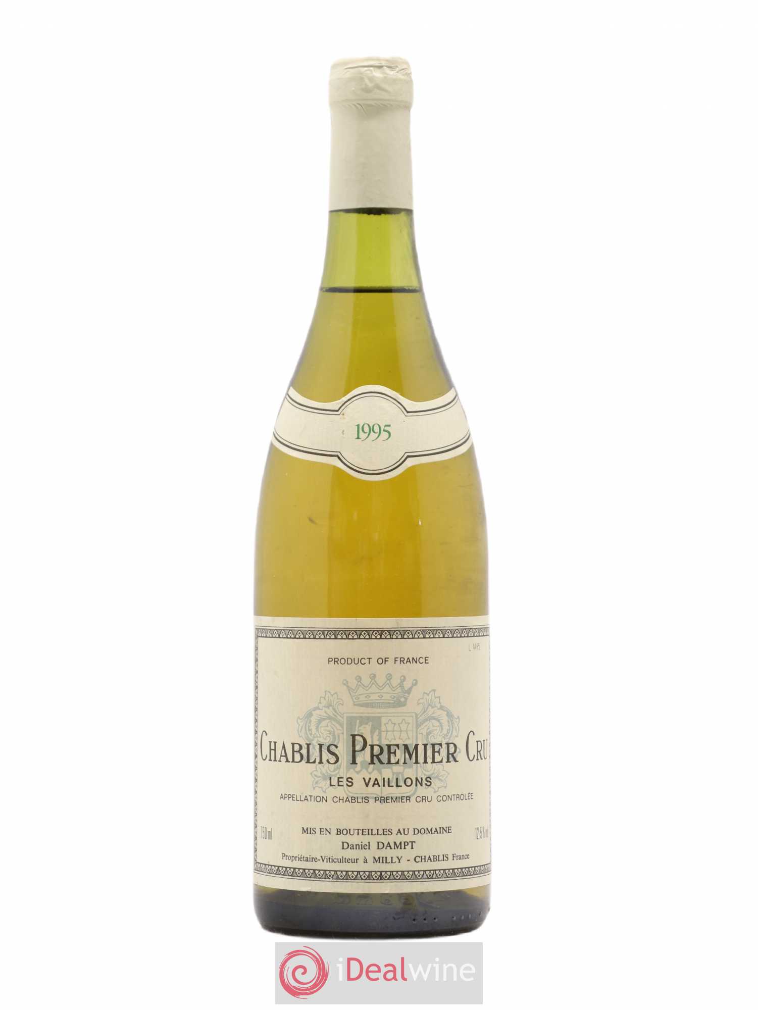 Chablis 1er Cru Les Vaillons Dampt 1995 - Posten von 1 Flasche - 0