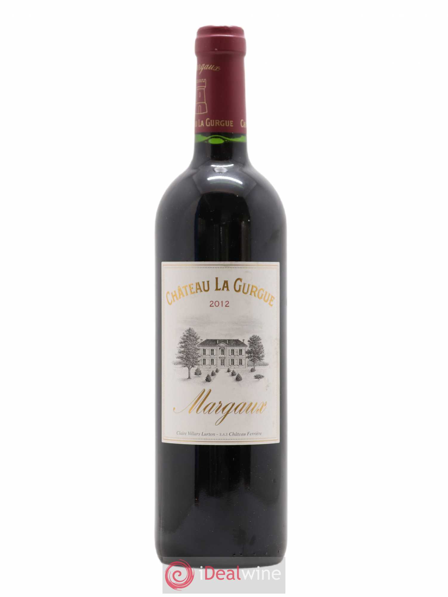 Château la Gurgue Cru Bourgeois 2012 - Lot de 1 bouteille - 0