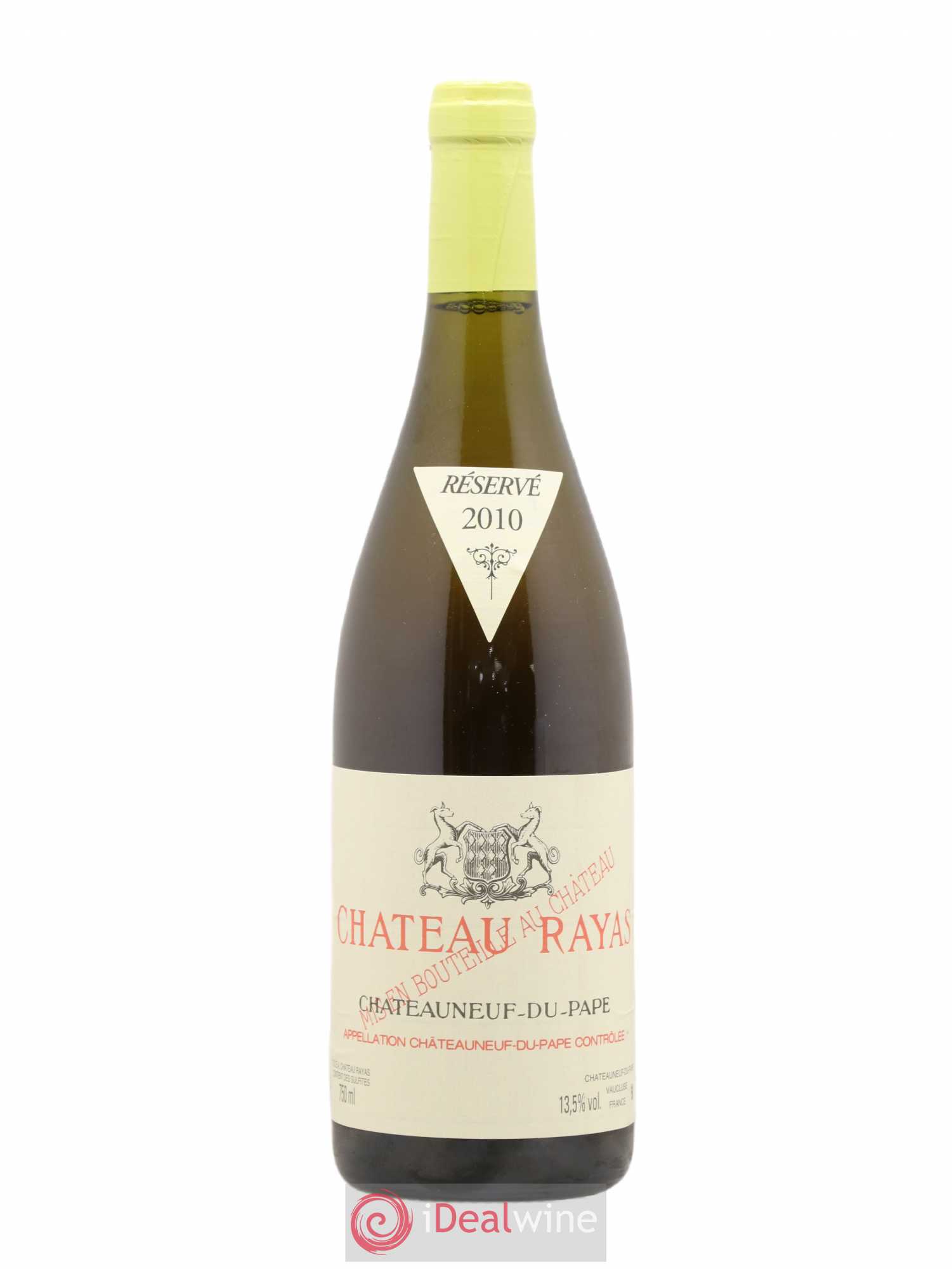 Châteauneuf-du-Pape Château Rayas Emmanuel Reynaud 2010 - Lot de 1 bouteille - 0