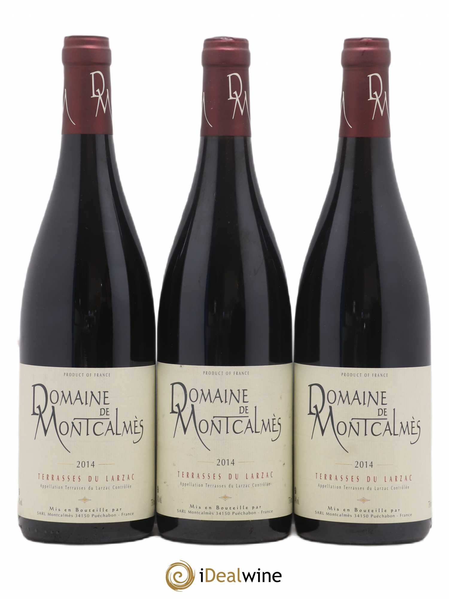 Terrasses du Larzac Domaine de Montcalmès Frédéric Pourtalié 2014 - Lot de 12 bouteilles - 2