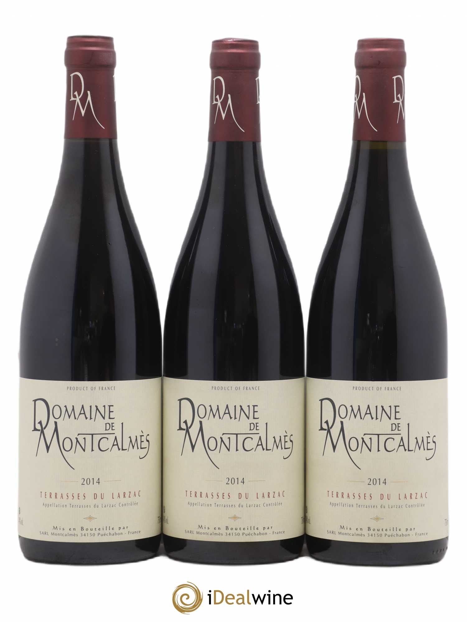 Terrasses du Larzac Domaine de Montcalmès Frédéric Pourtalié 2014 - Lot de 12 bouteilles - 3