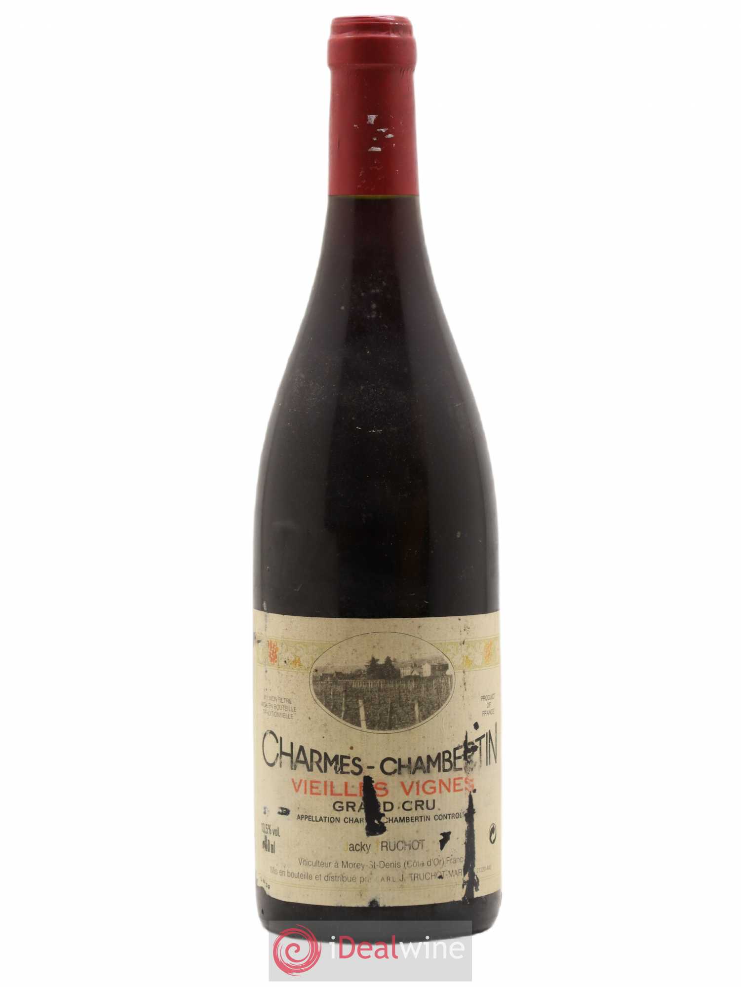 Charmes-Chambertin Grand Cru Vieilles Vignes Jacky Truchot 1999 - Lot de 1 bouteille - 0