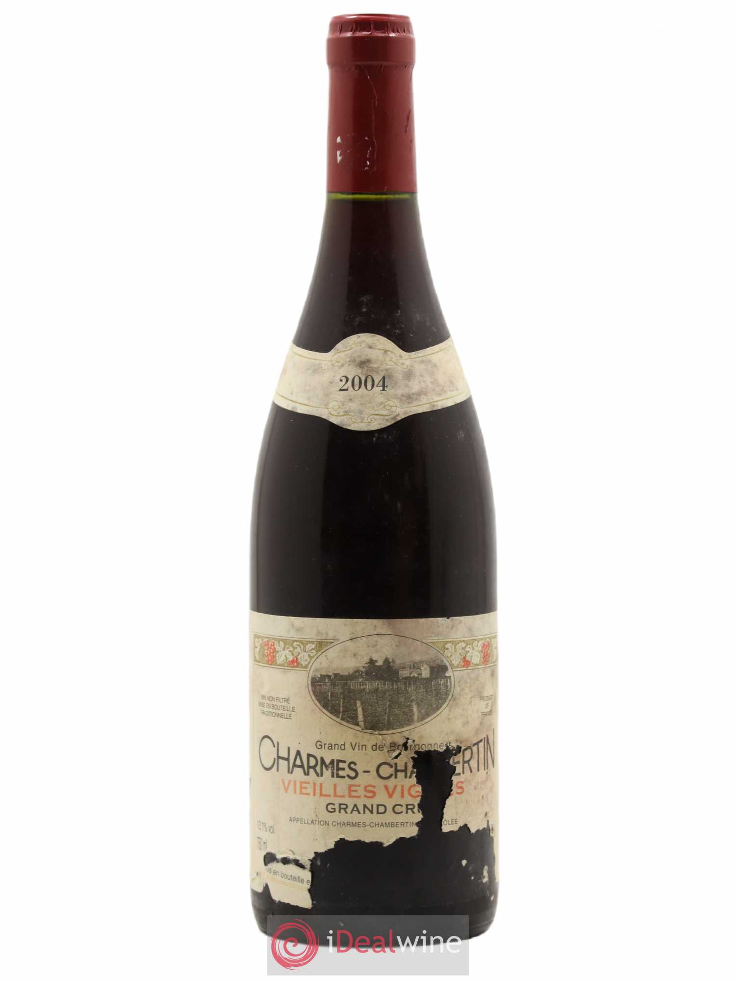 Charmes-Chambertin Grand Cru Vieilles Vignes Jacky Truchot 2004 - Lot de 1 bouteille - 0