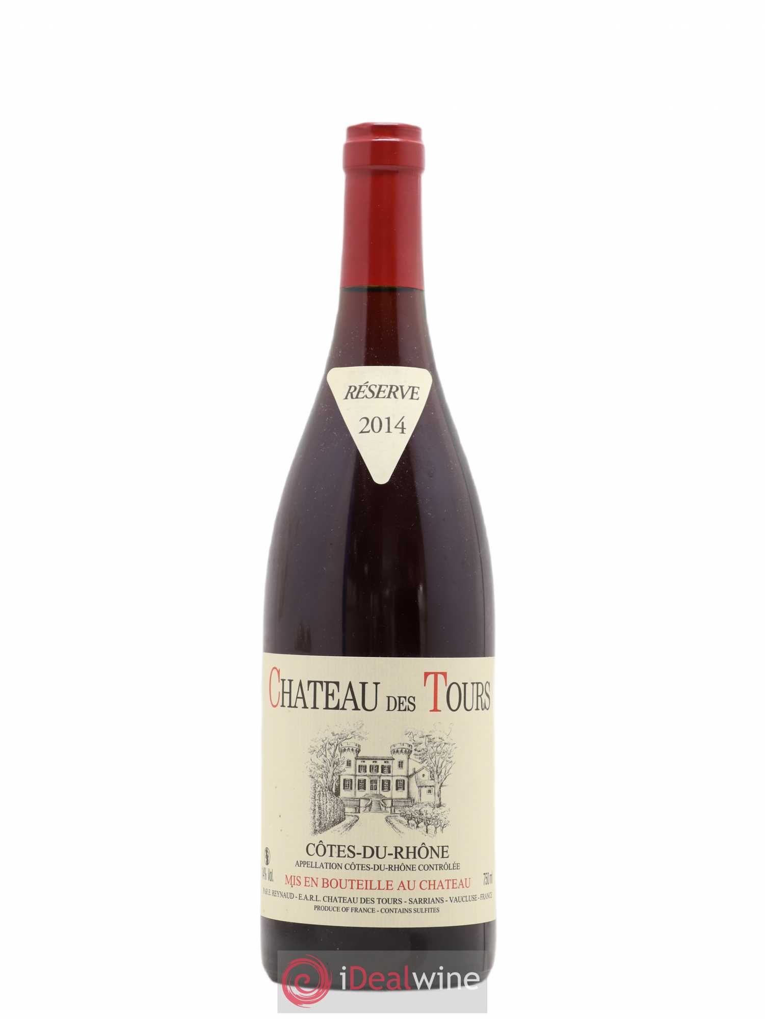 Côtes-du-Rhône Château des Tours Emmanuel Reynaud 2014 - Lot de 1 bouteille - 0
