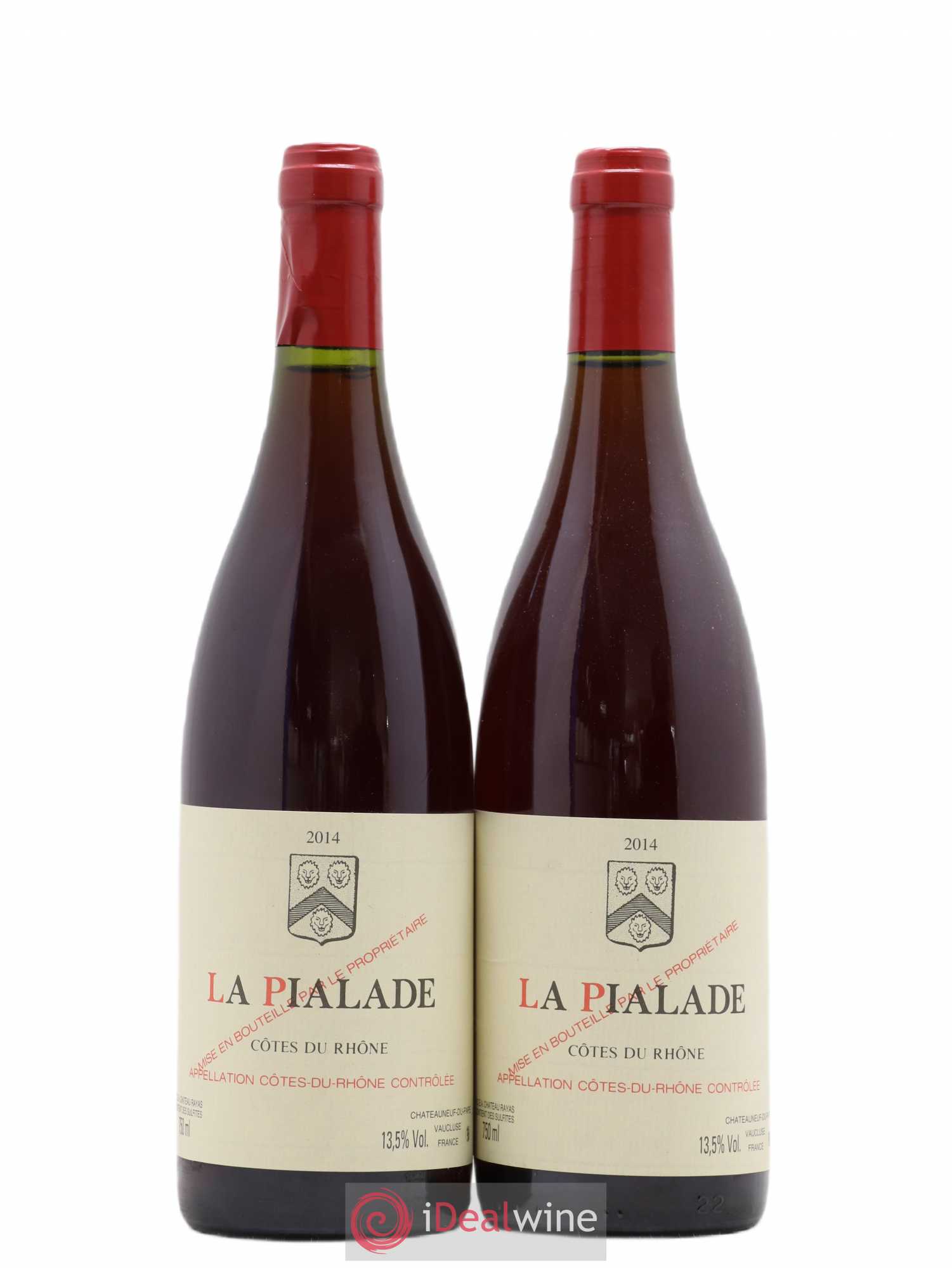 Côtes-du-Rhône La Pialade Emmanuel Reynaud 2014 - Lot de 2 bouteilles - 0