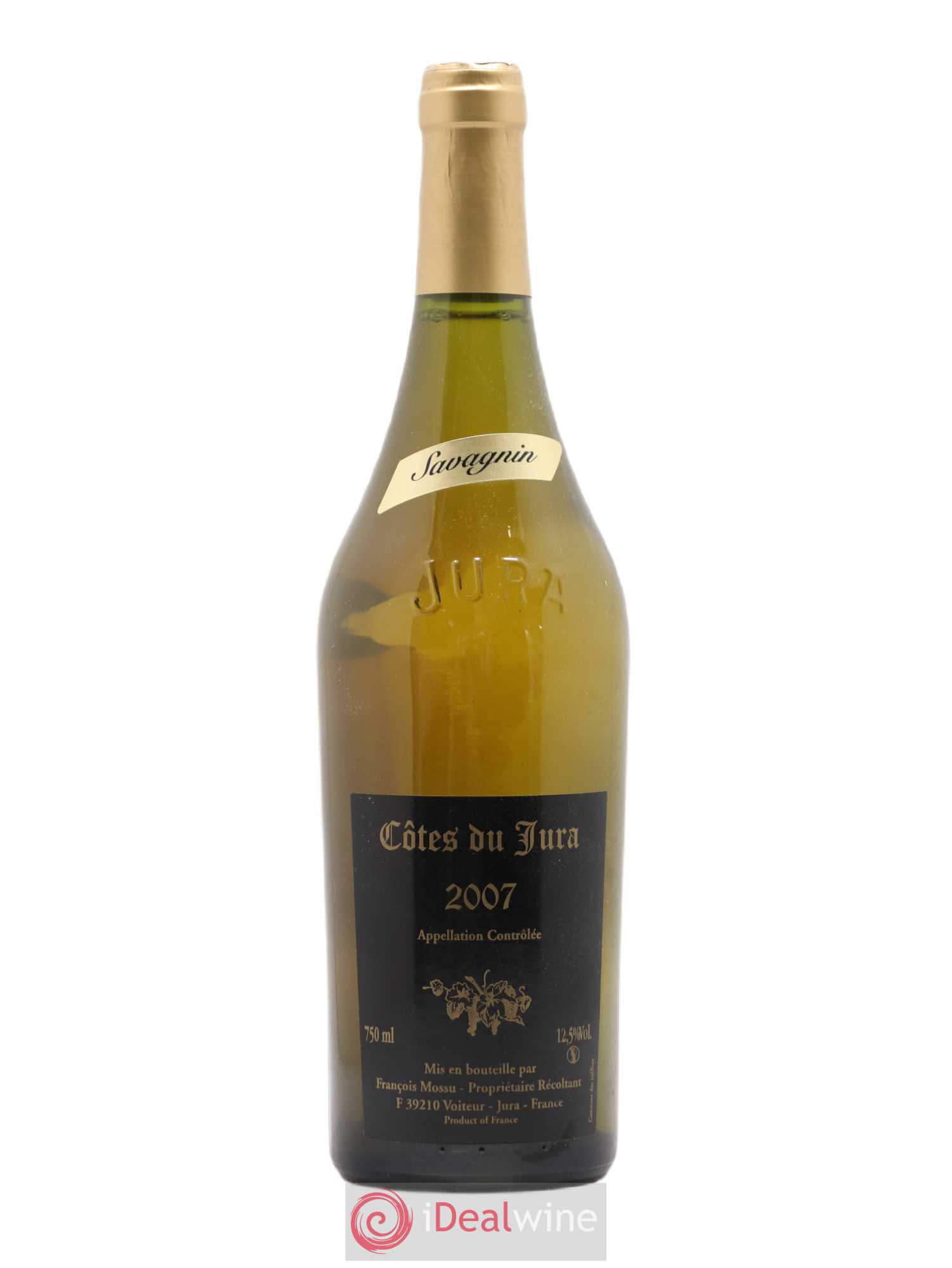 Côtes du Jura Savagnin Francois Mossu 2007 - Posten von 1 Flasche - 0