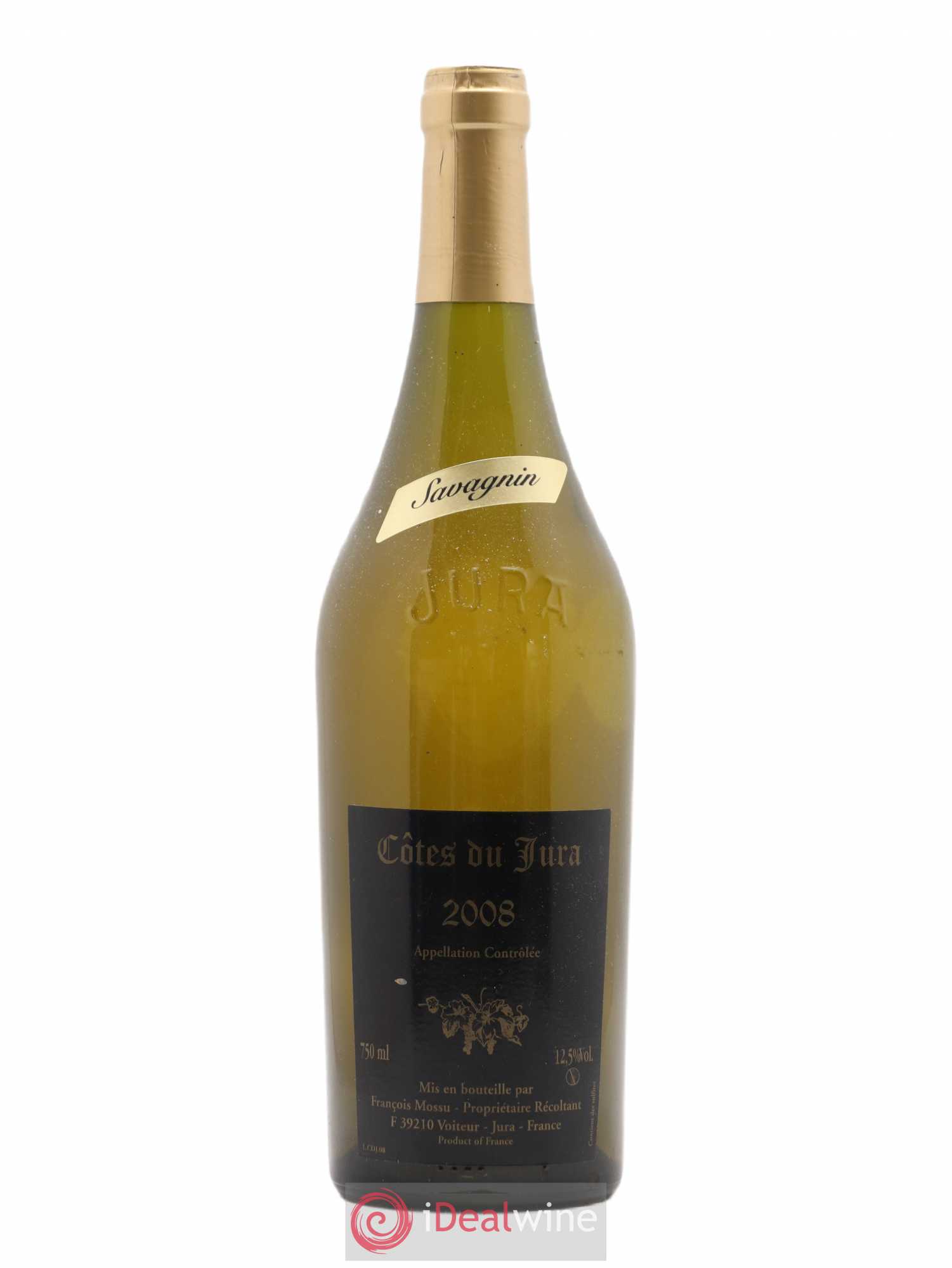 Côtes du Jura Savagnin Francois Mossu 2008 - Posten von 1 Flasche - 0